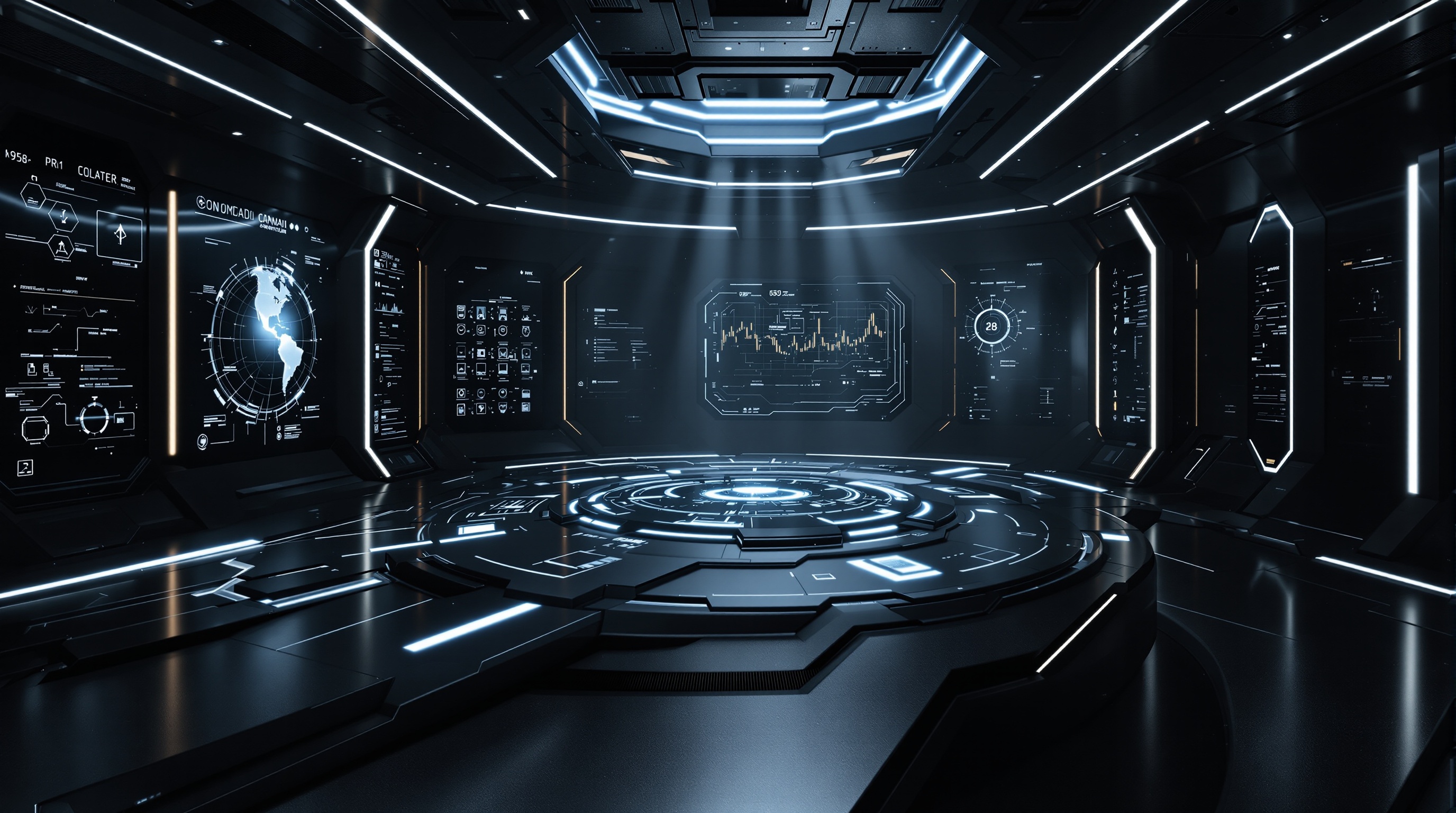 Deluxe AI Systems Command Center