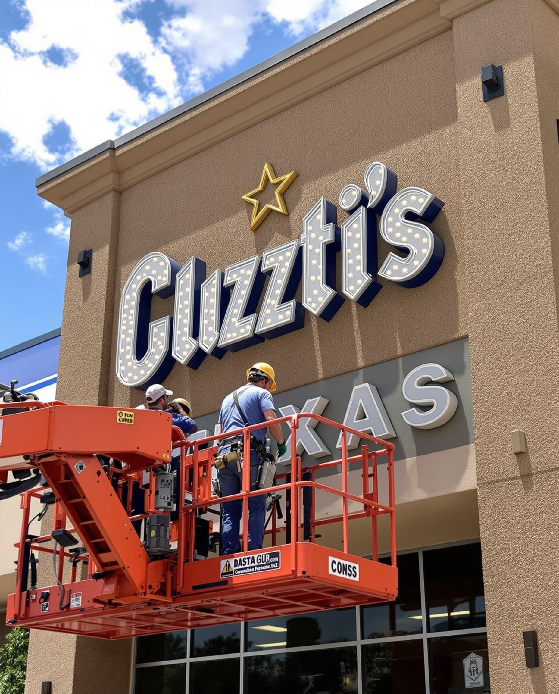 Capital Area Signs professional installation team Austin TX