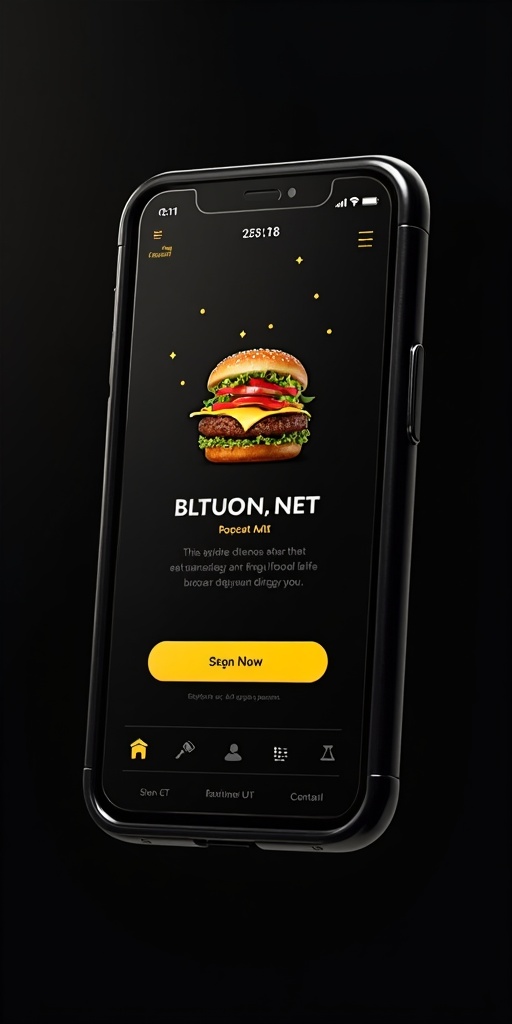 Space Burgers App