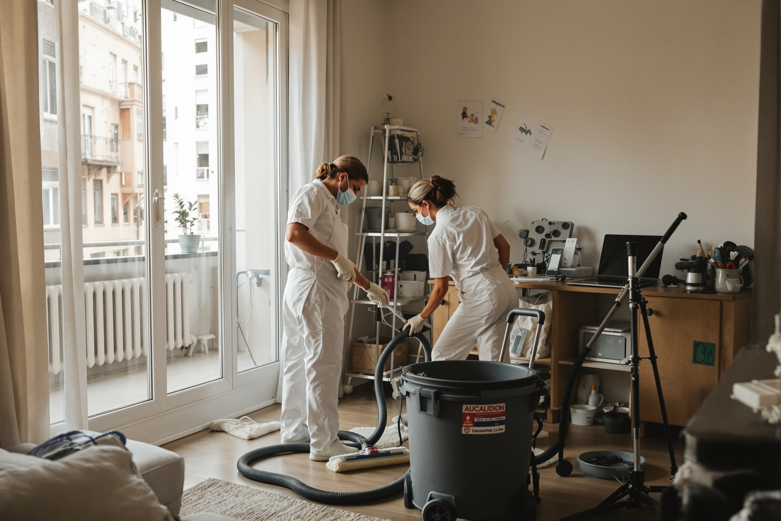 Limpieza especializada por síndrome de Diógenes