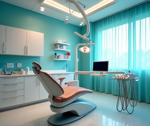 Modern dental treatment room