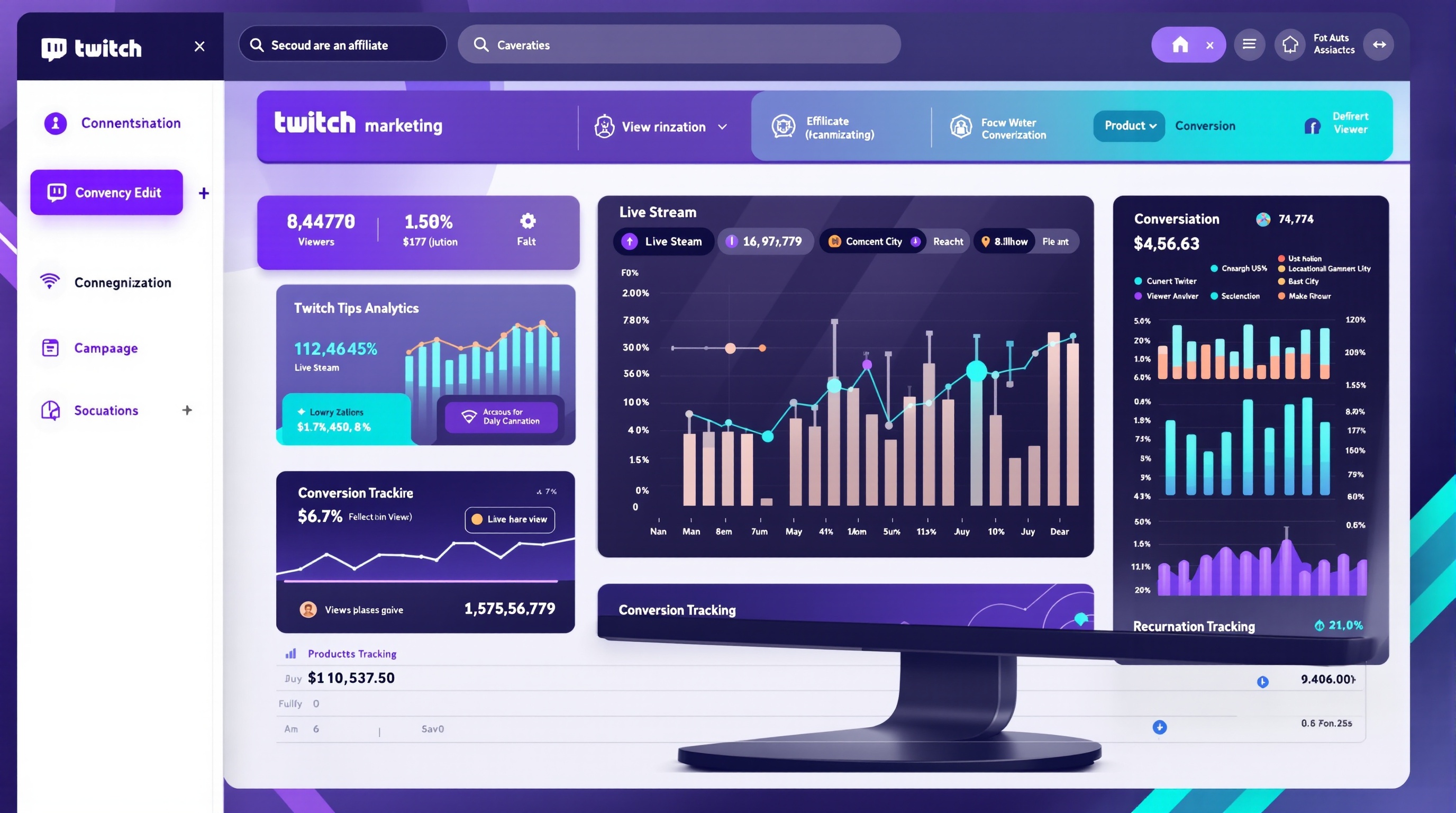 Twitch Streaming Affiliate Marketing: How to Monetize Live Streams with Product Recommendations and Tracking