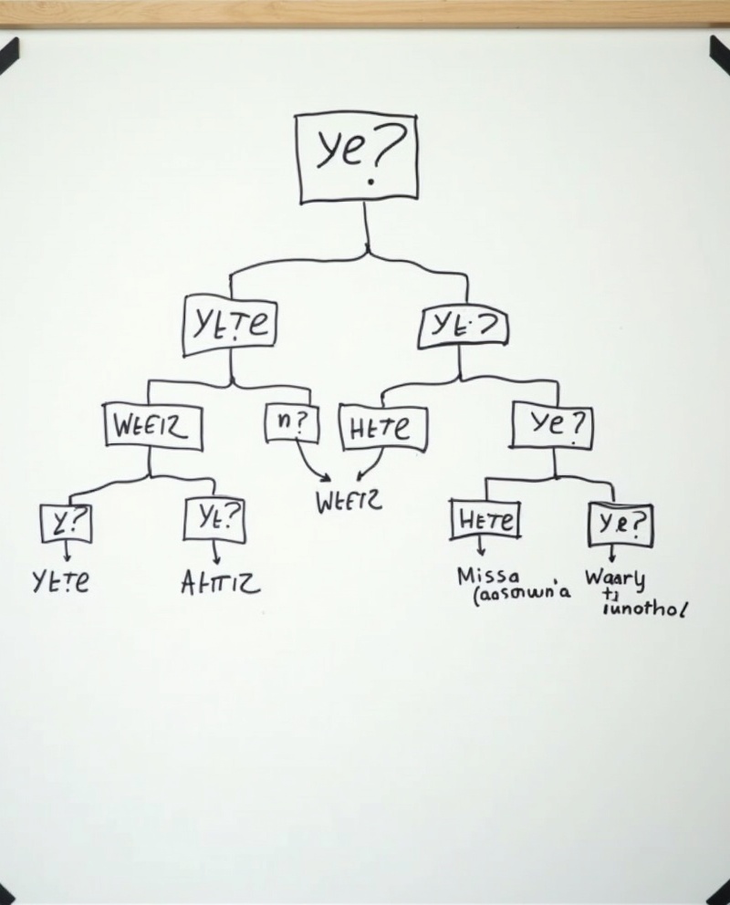 Family tree showing missing heirs and clouded title issues