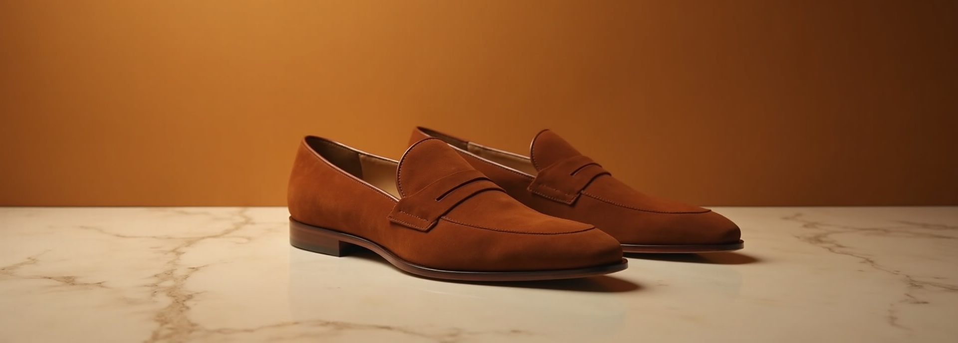 Brunello Cucinelli Suede Loafers in elegant setting