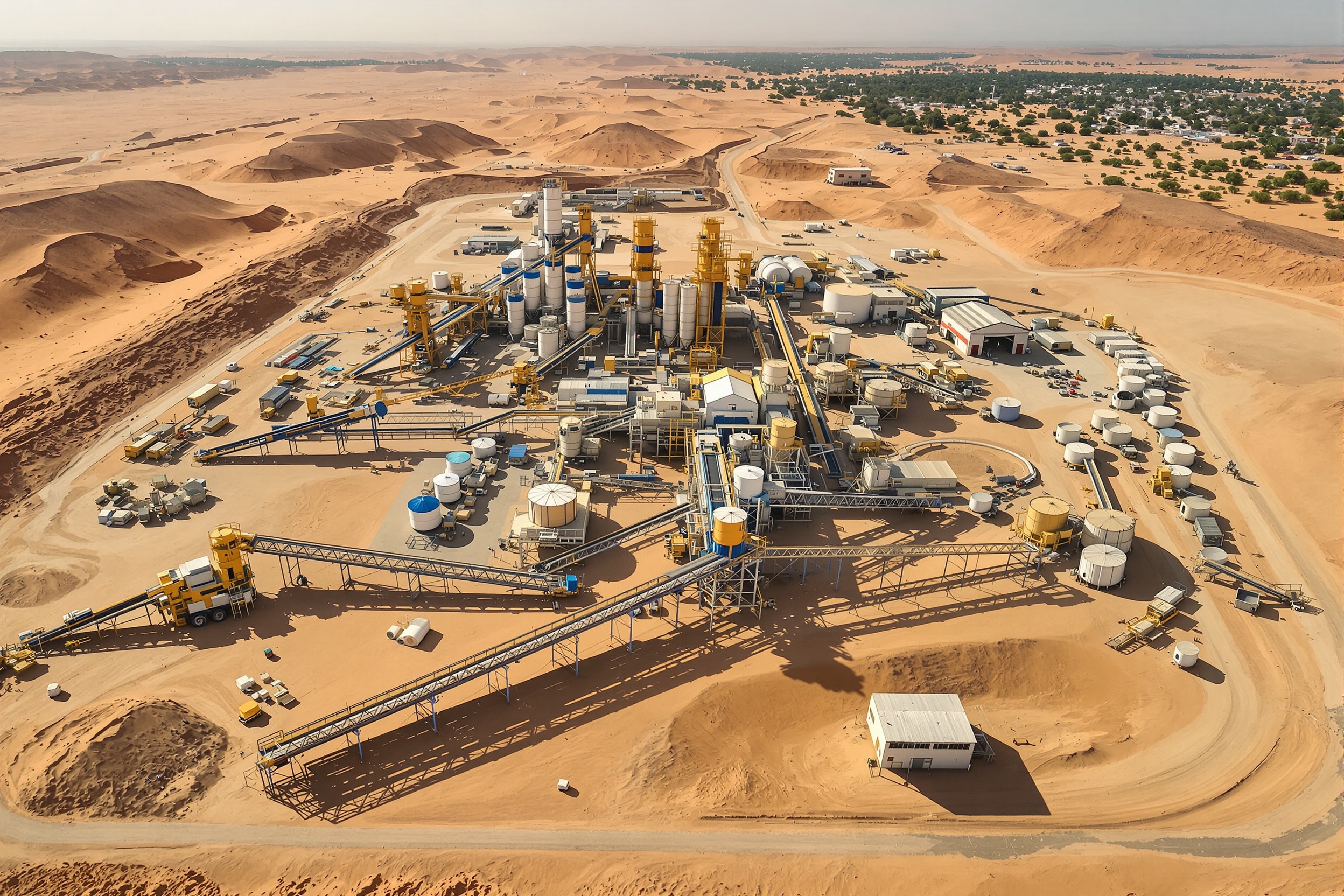 Kolayat Processing Facility - Aerial View