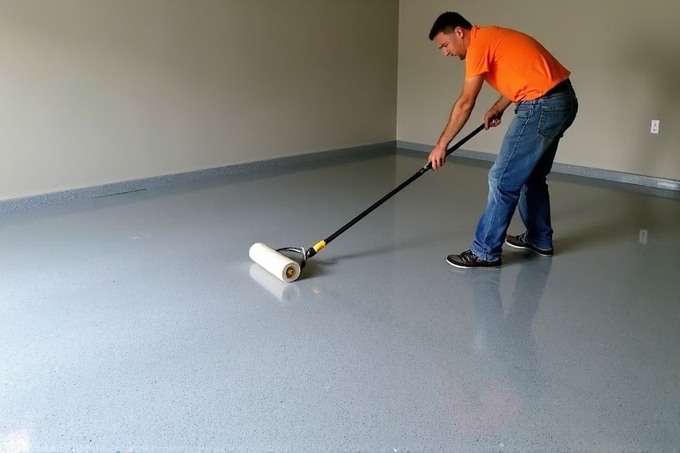 Epoxy installation process