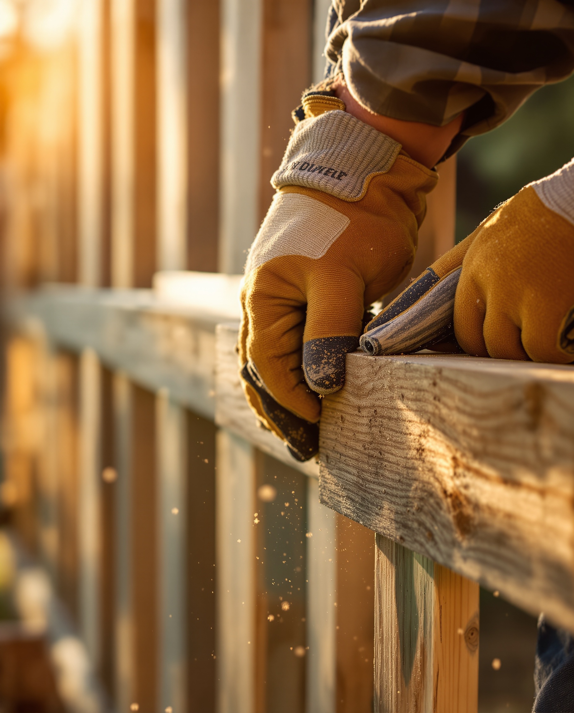 Masters Fencing — expert craftsman at work in St. Mary's Georgia