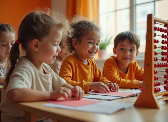 Alunos praticando o Método Supera