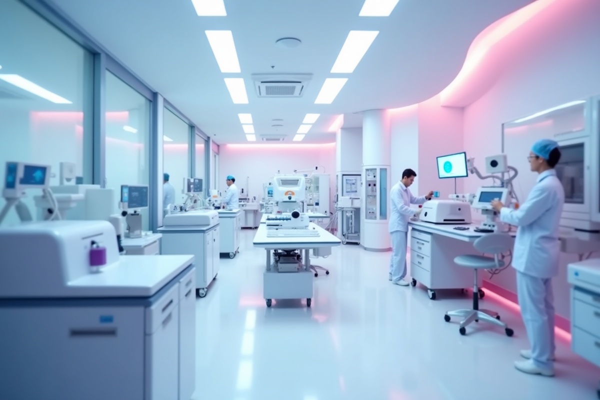 引进国际先进实验室设备