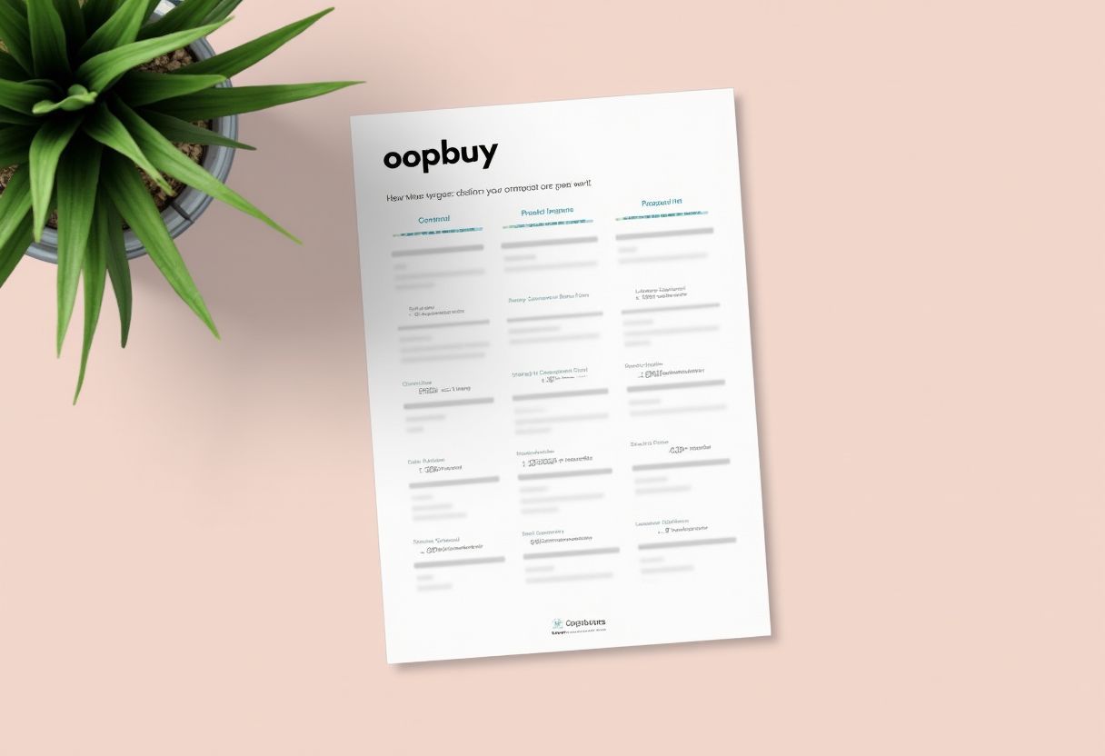 OopBuy Spreadsheet Guide Illustration