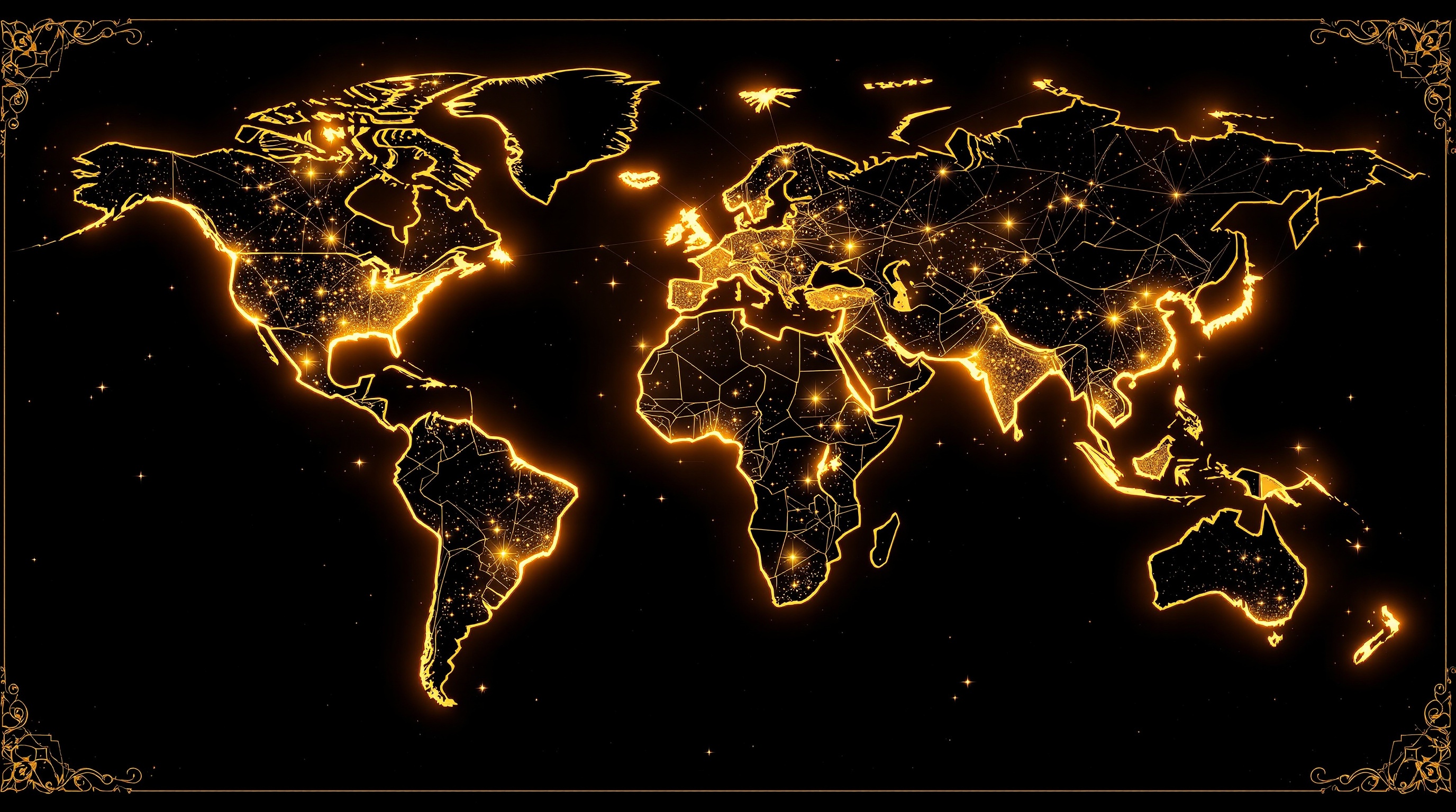 Mapa Mundial Maestro Guía Espiritual