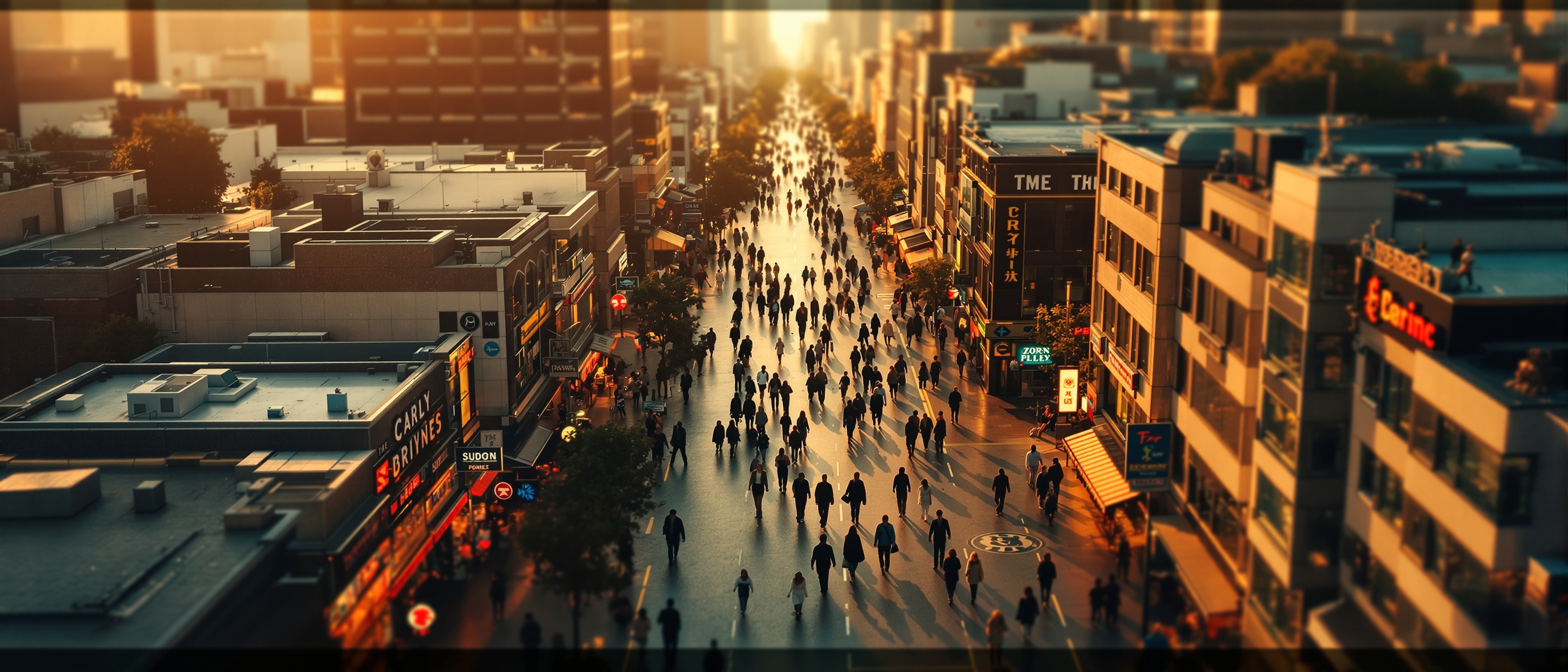 Yoğun ticaret bölgesi