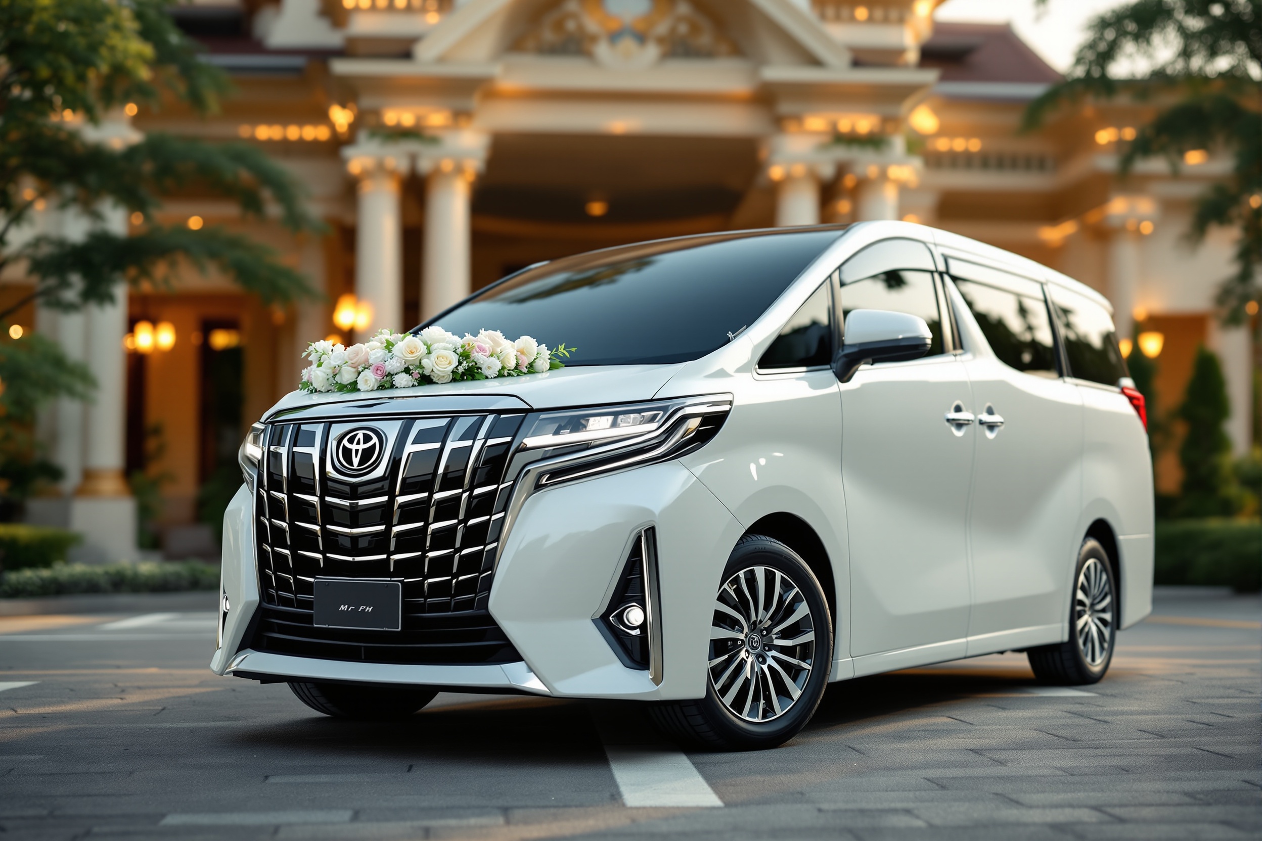 Toyota Alphard Wedding Car Rental