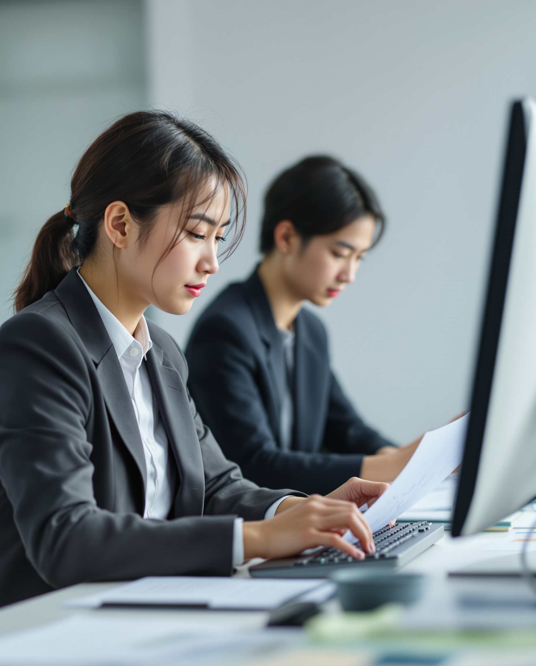 オフィスでの相談風景
