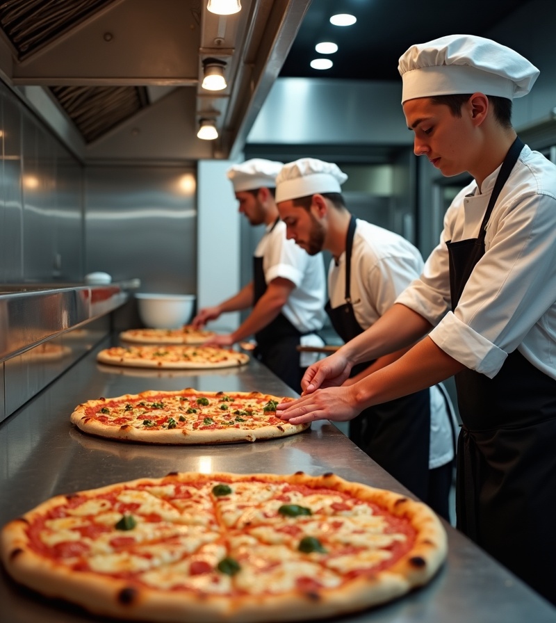 Rapha Pizza House Kitchen