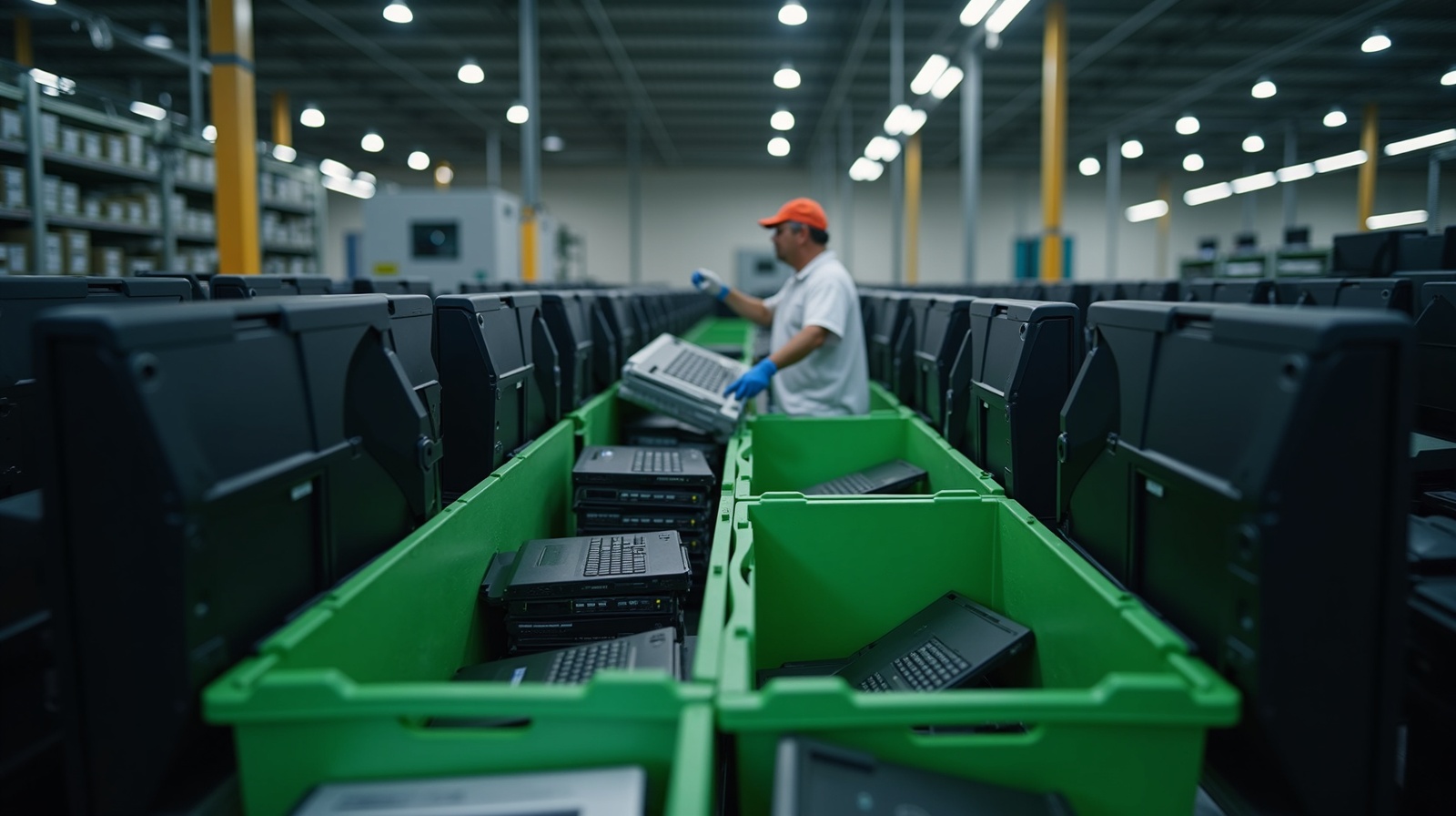 Tech Recycling Solutions Boston electronics recycling facility