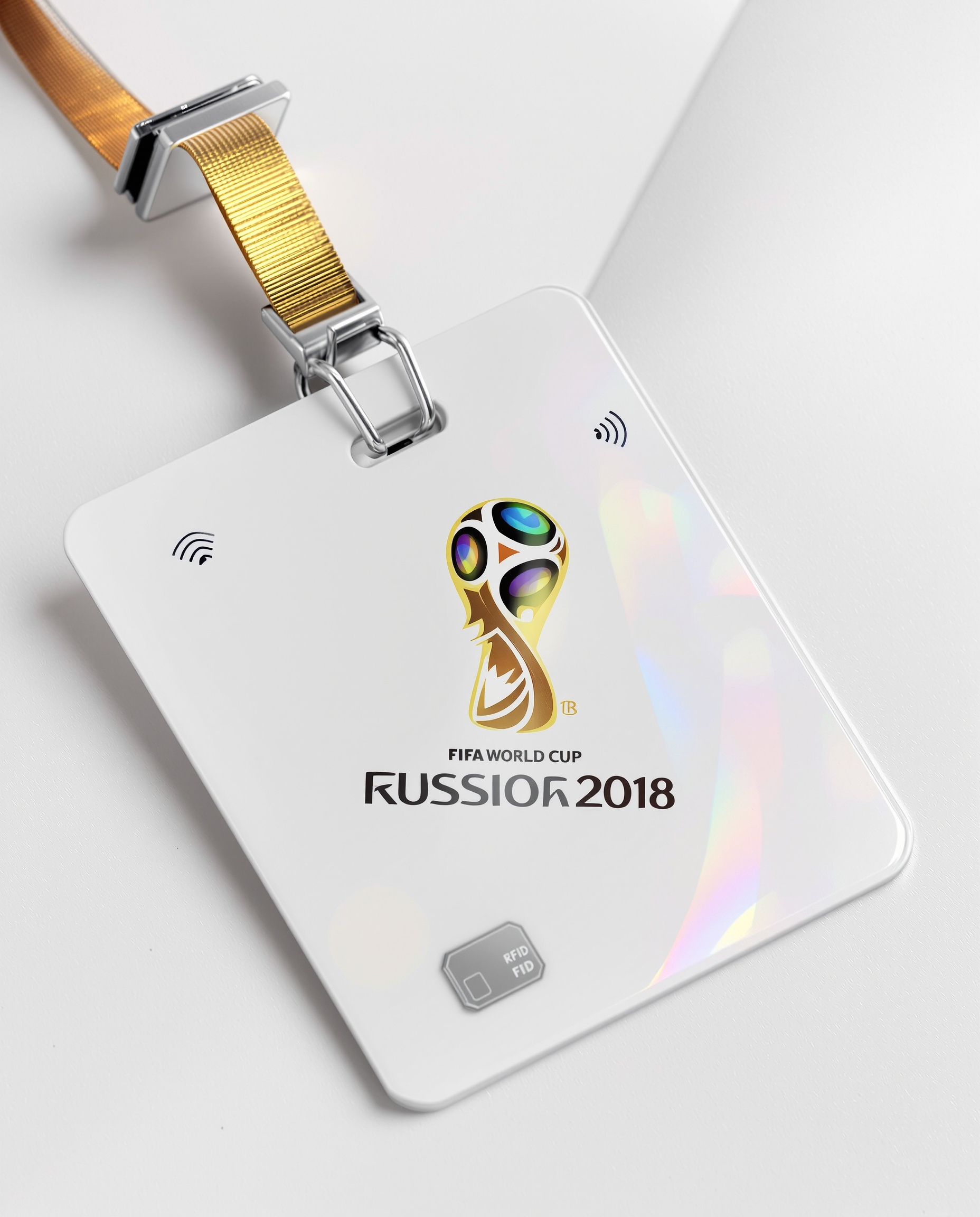 FIFA World Cup RFID Credential Badge