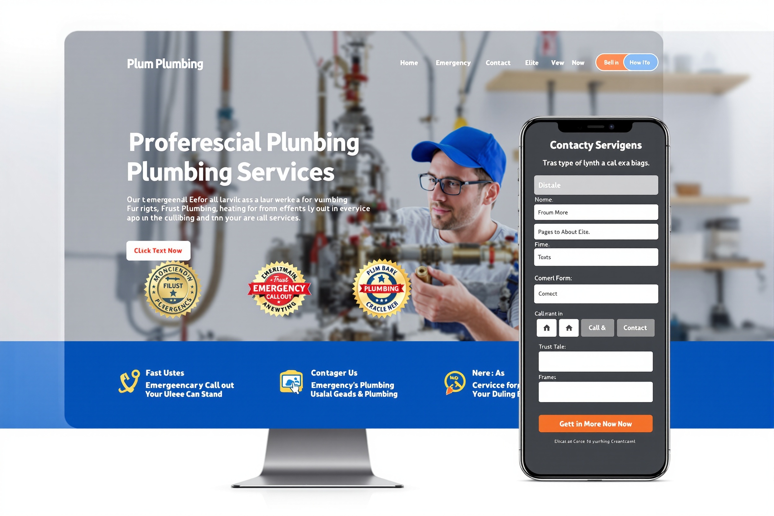 Plumbing & Heating – Local Trade Website