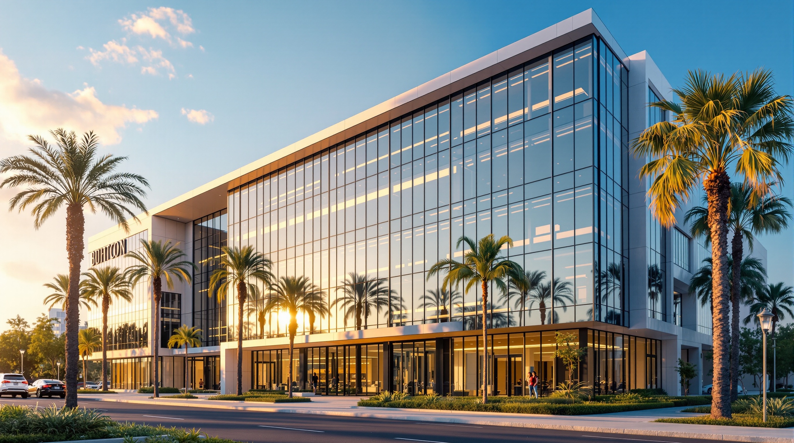 Professional commercial building