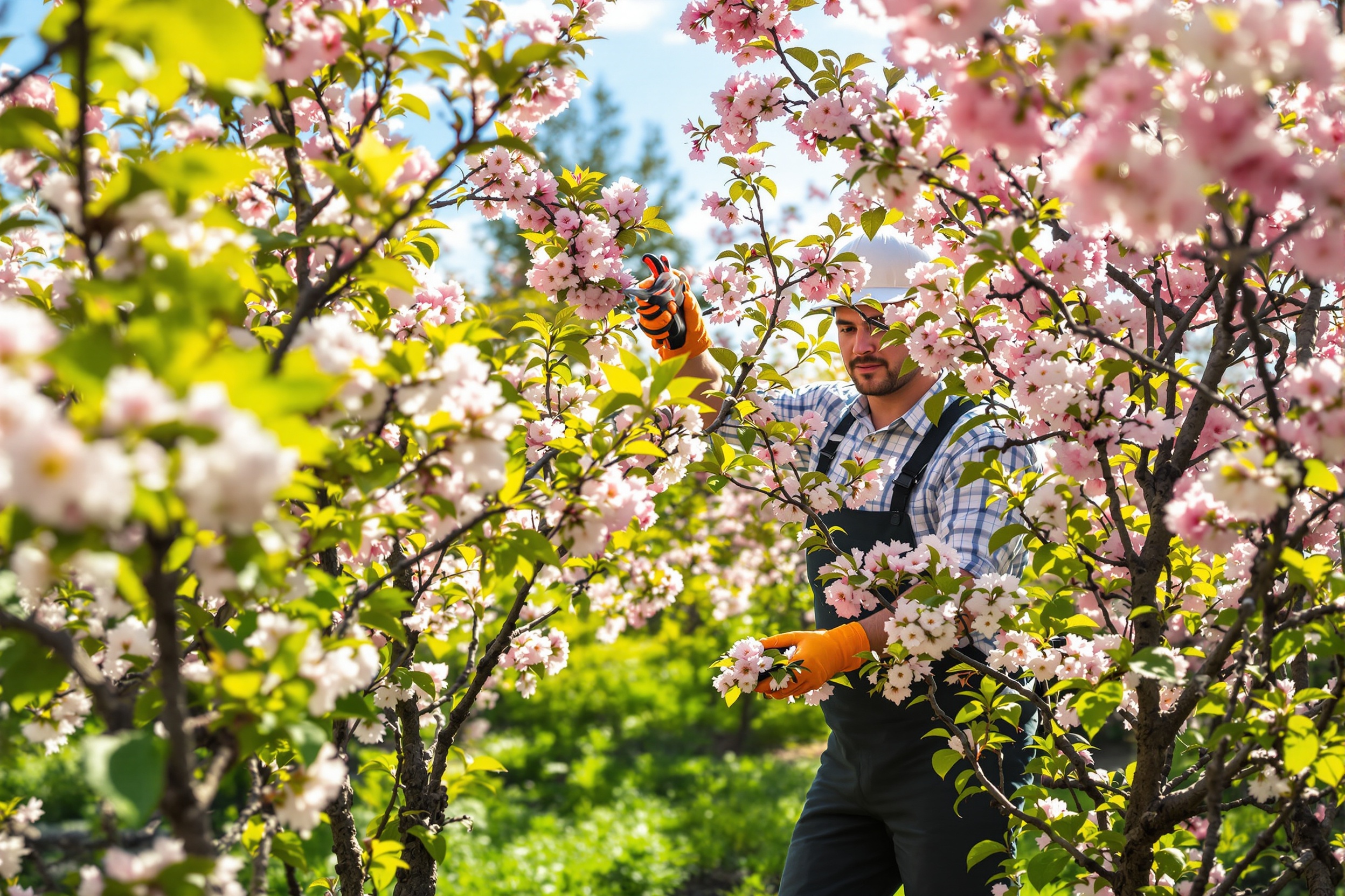 Frühling Gartenarbeiten