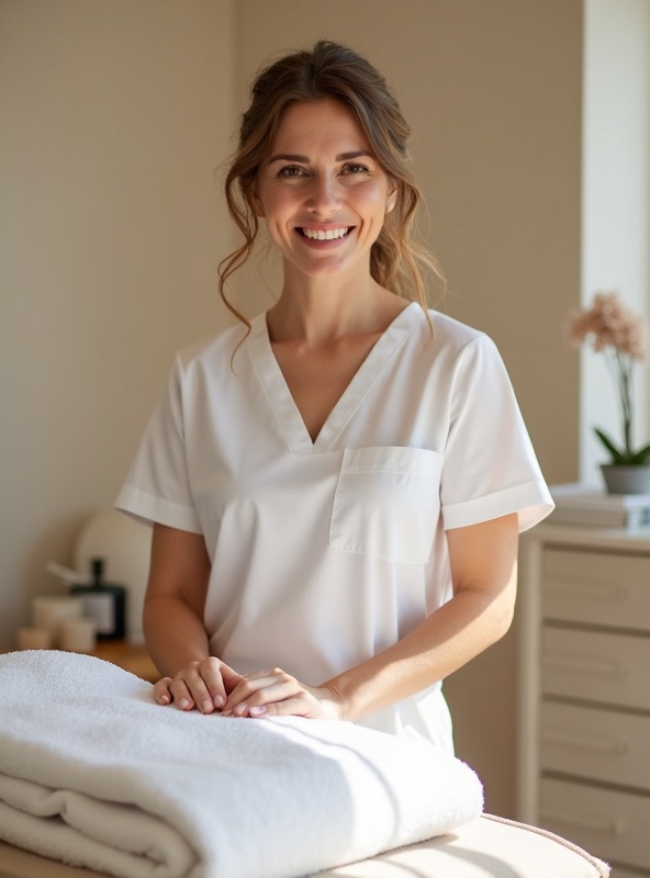 Rosa, terapeuta profesional