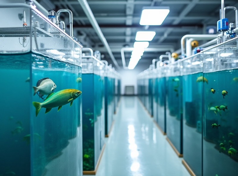 筑波大学の循環型陸上養殖システム