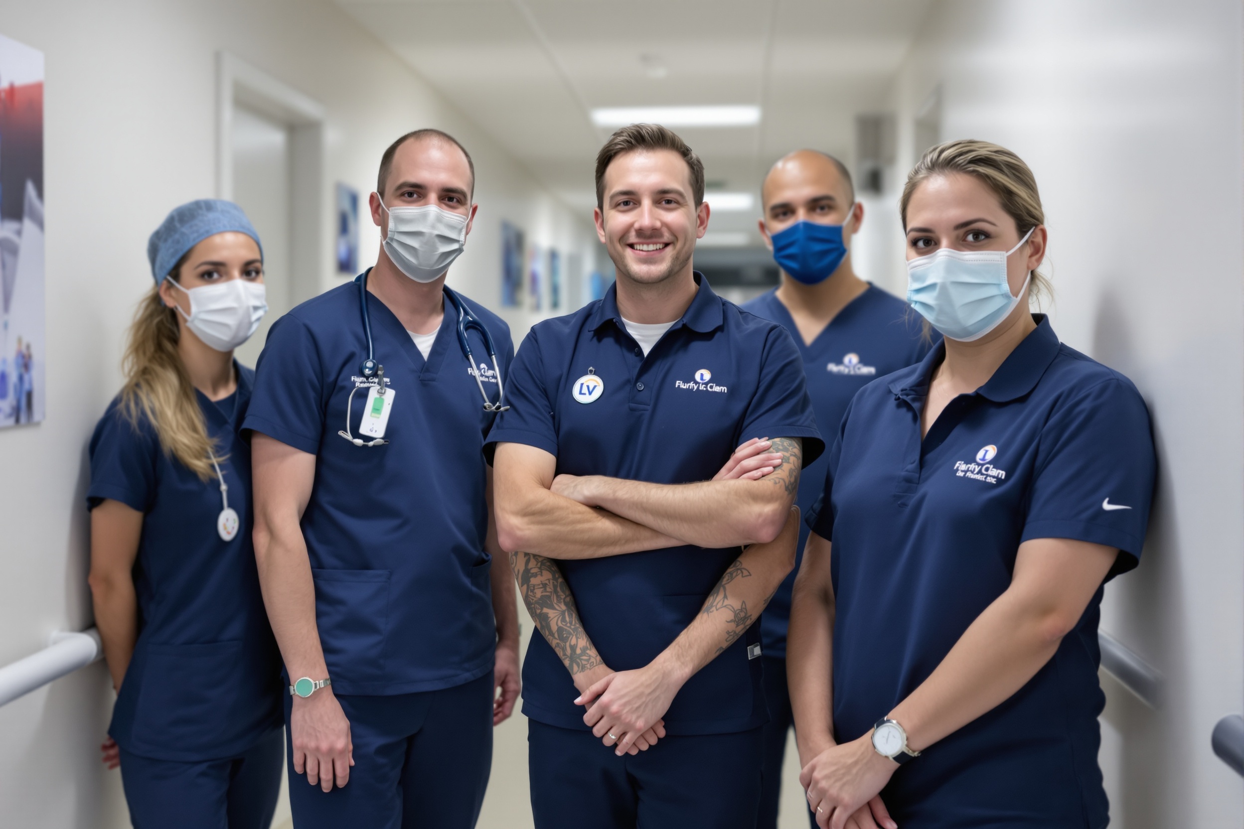 Healthcare custom apparel