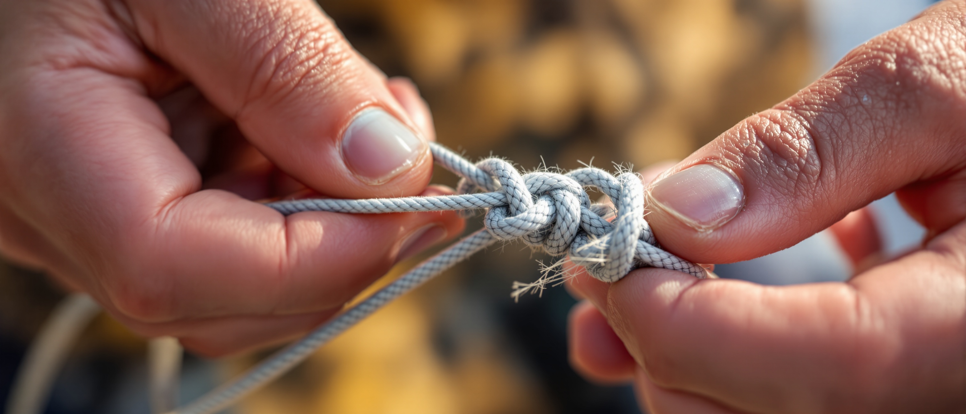 Step 2: The Improved Clinch Knot — The Classic