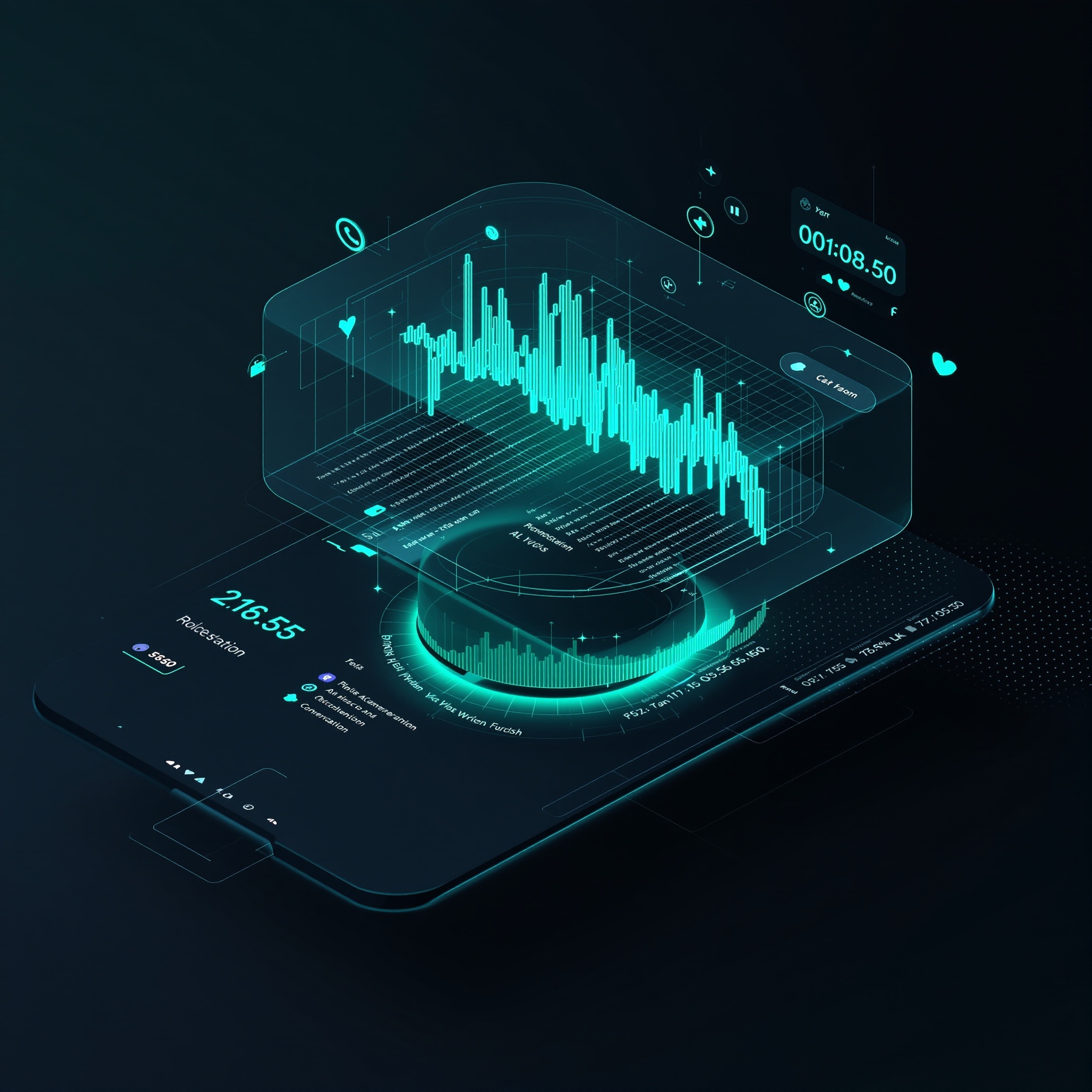 AI Voice Agent Interface for trades businesses - 24/7 call handling and lead qualification