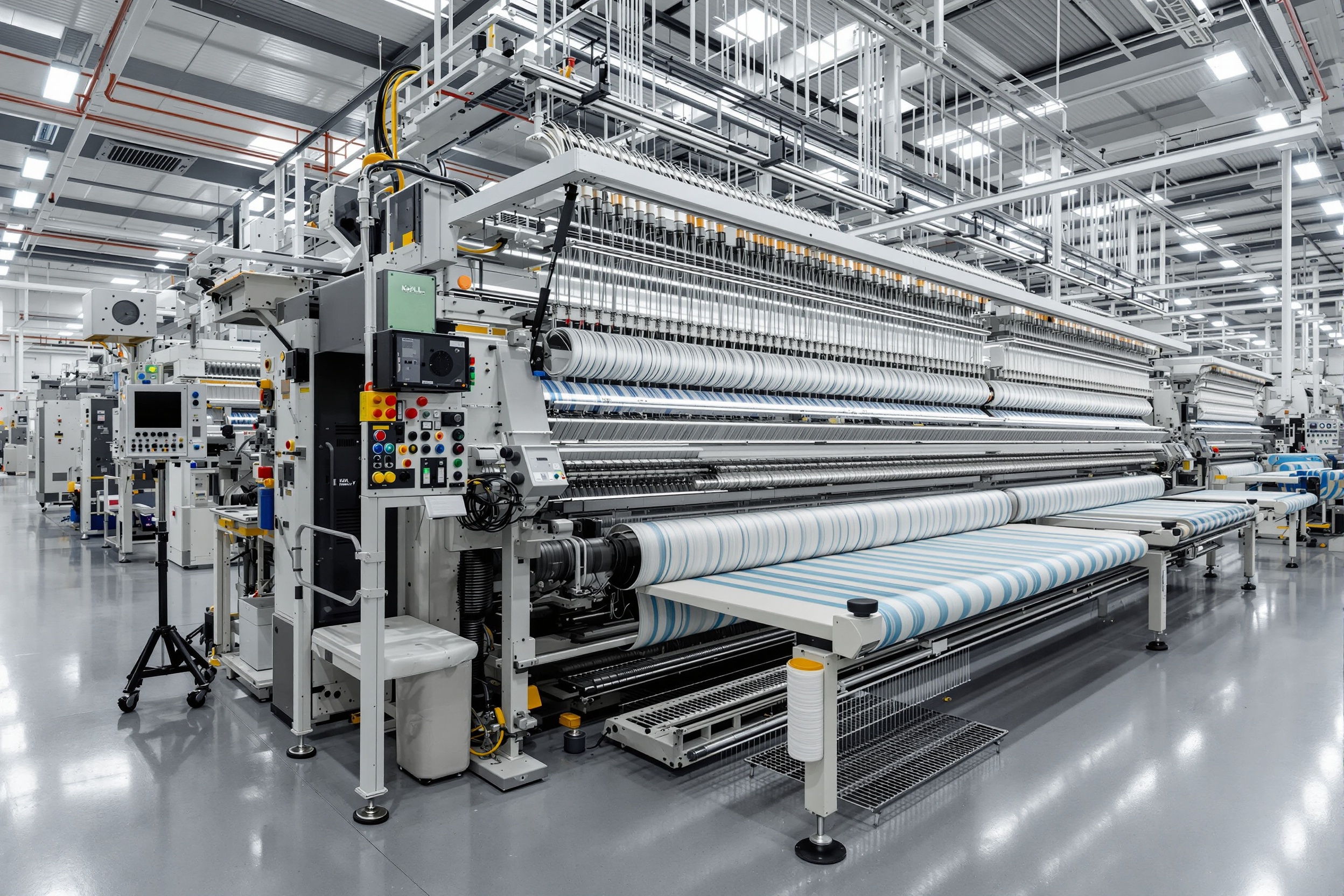 German Karl Mayer Warp Knitting Machine