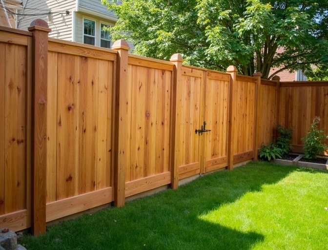 Cedar Privacy Fence