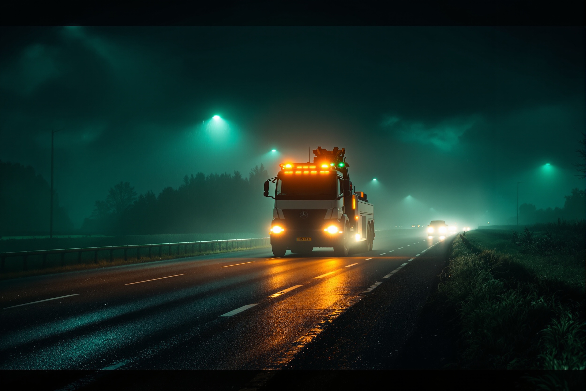 Lancs Towing Services hero — 24/7 emergency towing Manchester