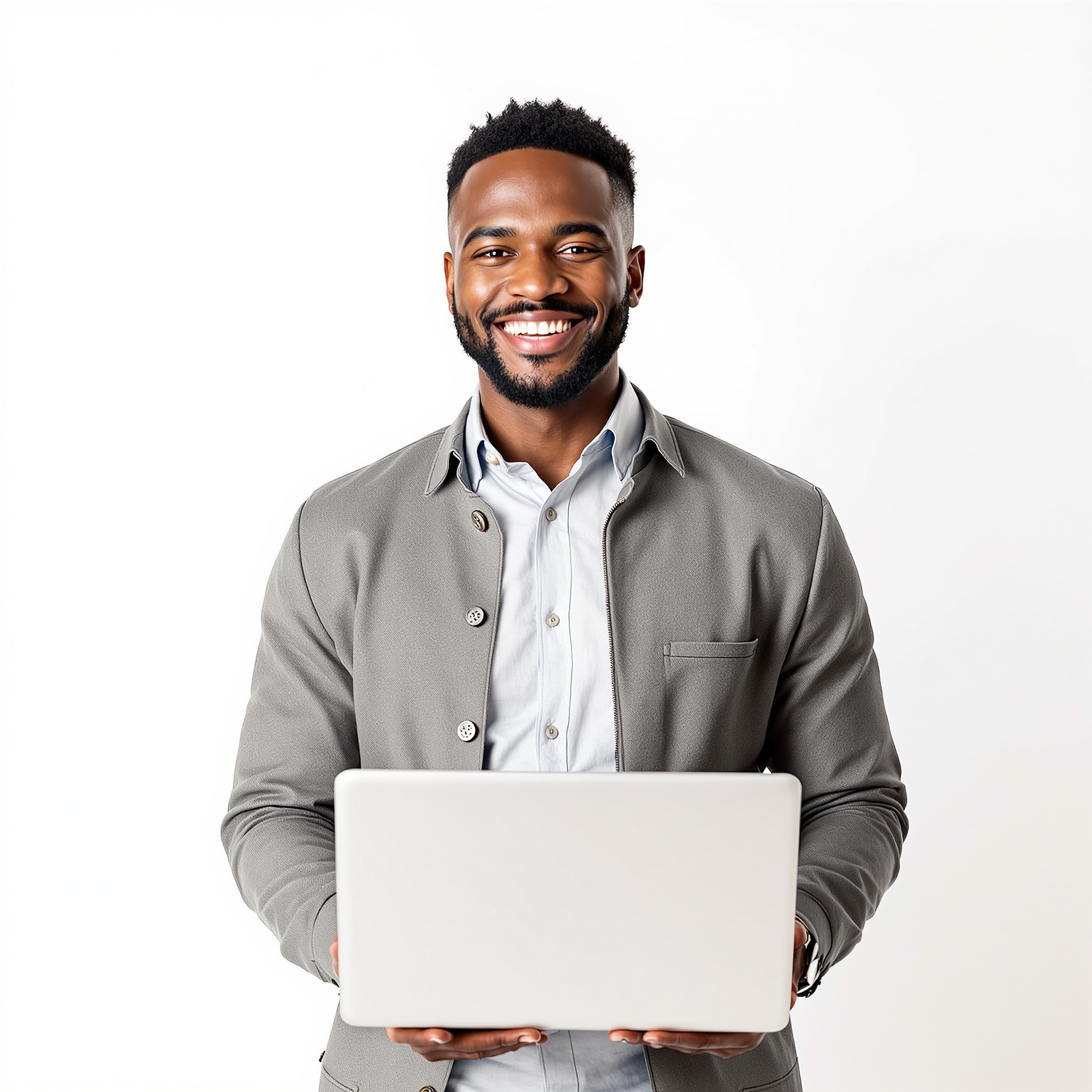 Person with laptop