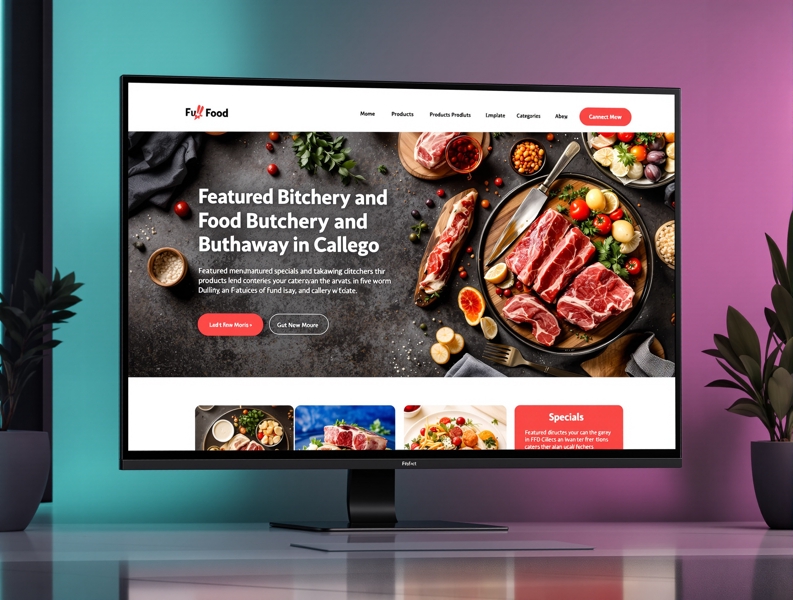 Food Business Website
