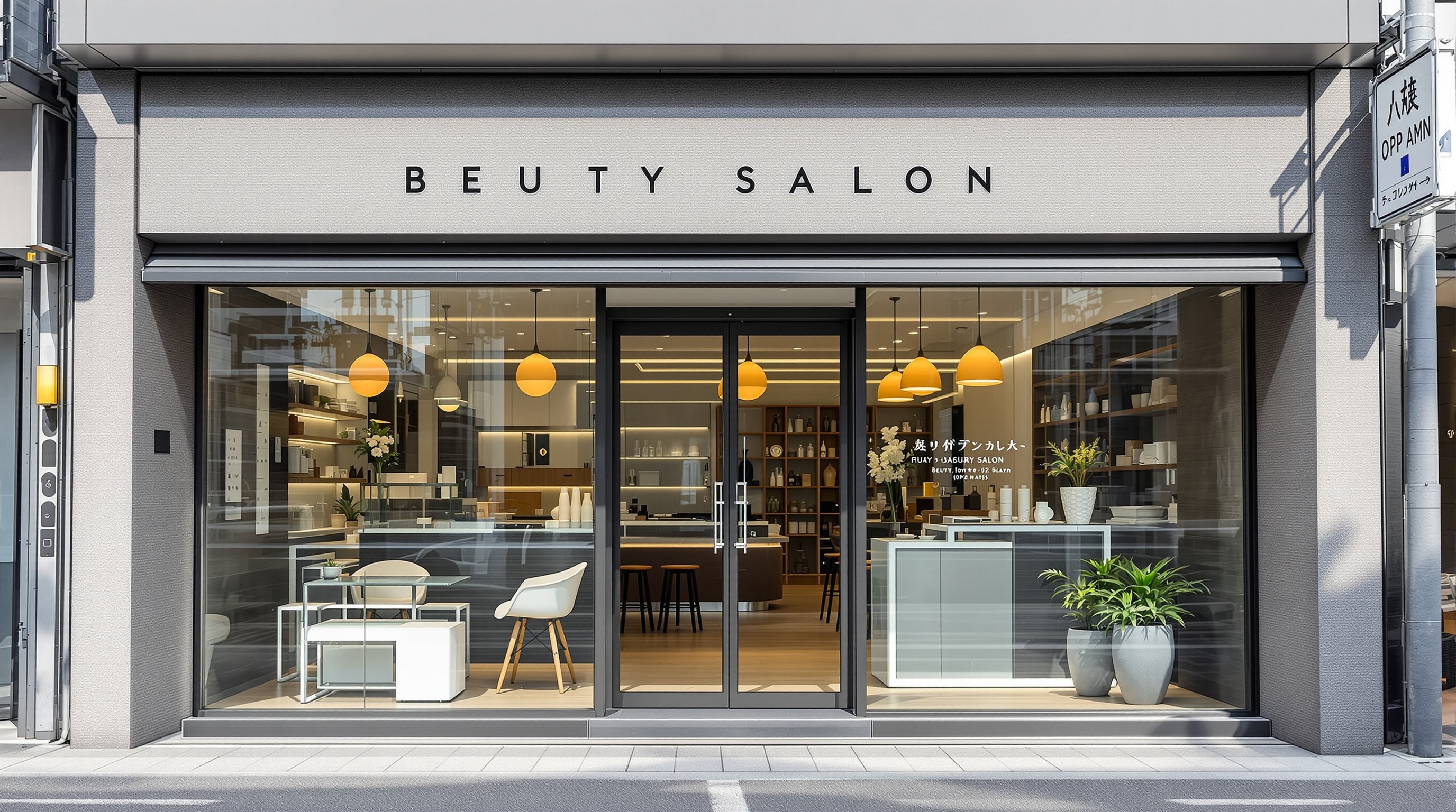 岡山市の脱毛サロン・エステ外観