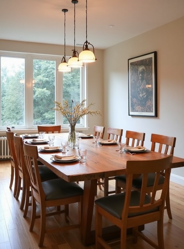 Dining Table - 8 Seater - Handcrafted Furniture Dining Table - 8 Seater