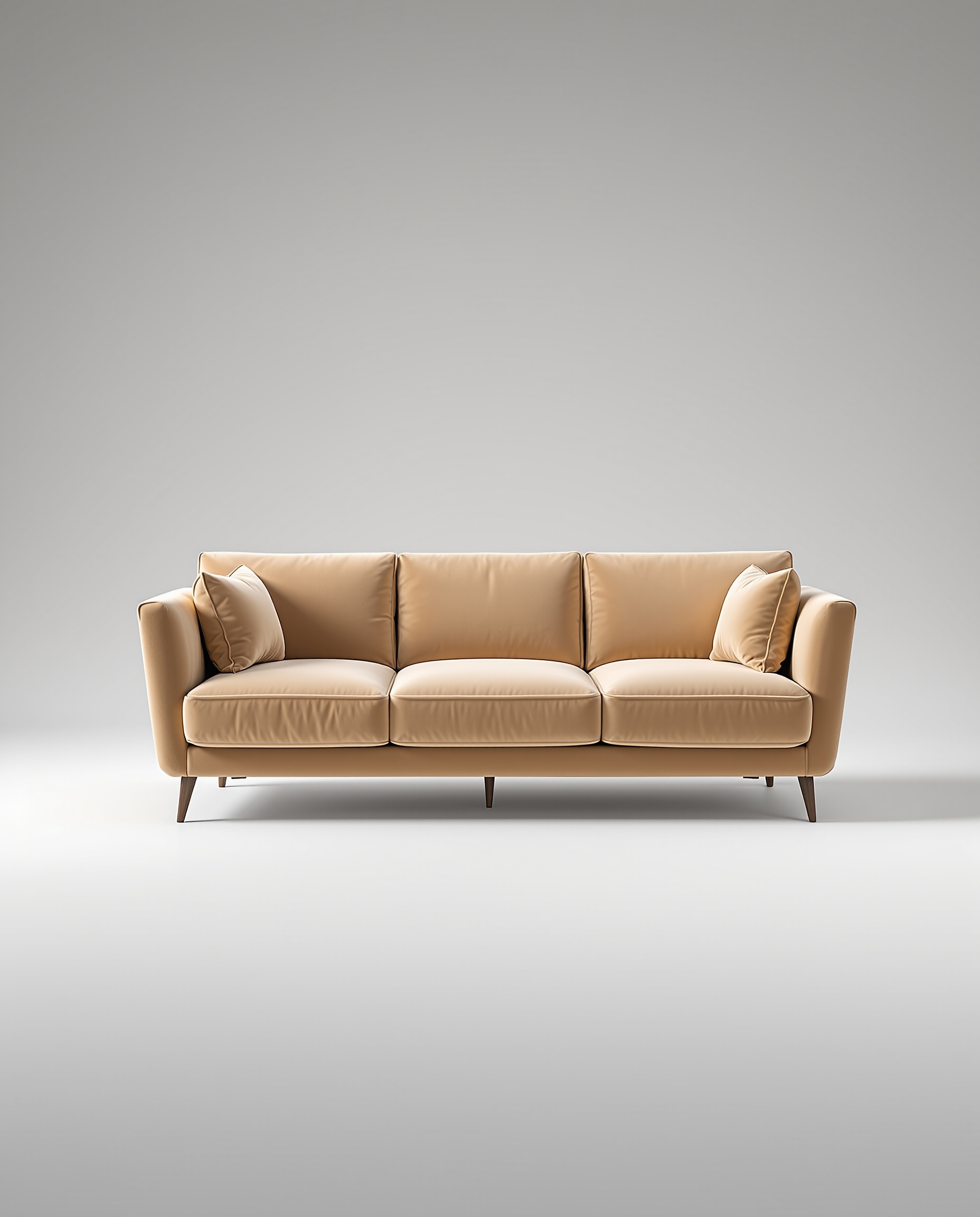 NOVO 3-Seater Fabric Sofa