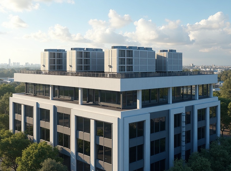 Commercial AC installation