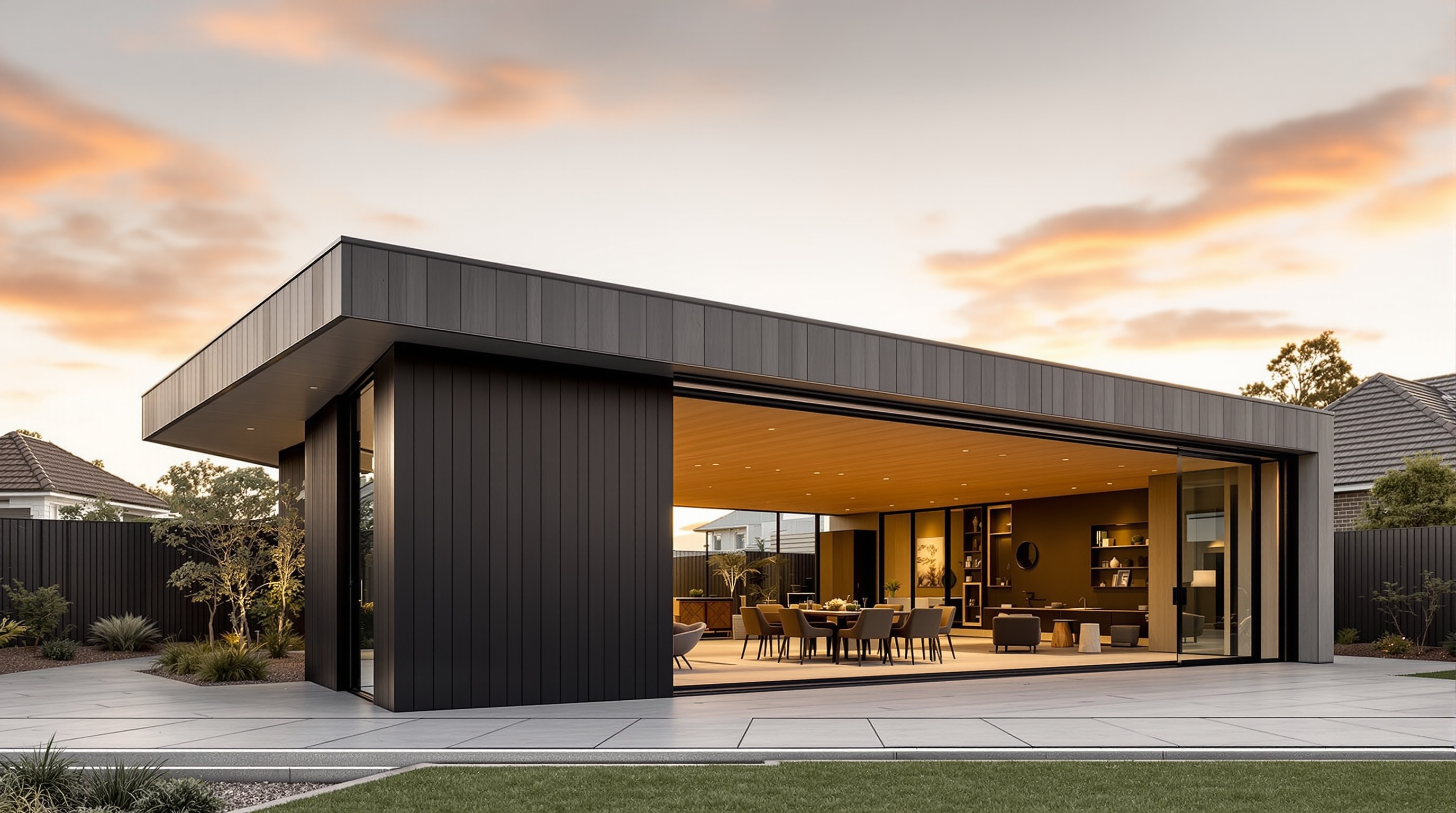 Balwyn 7m corner sliders — Window Society