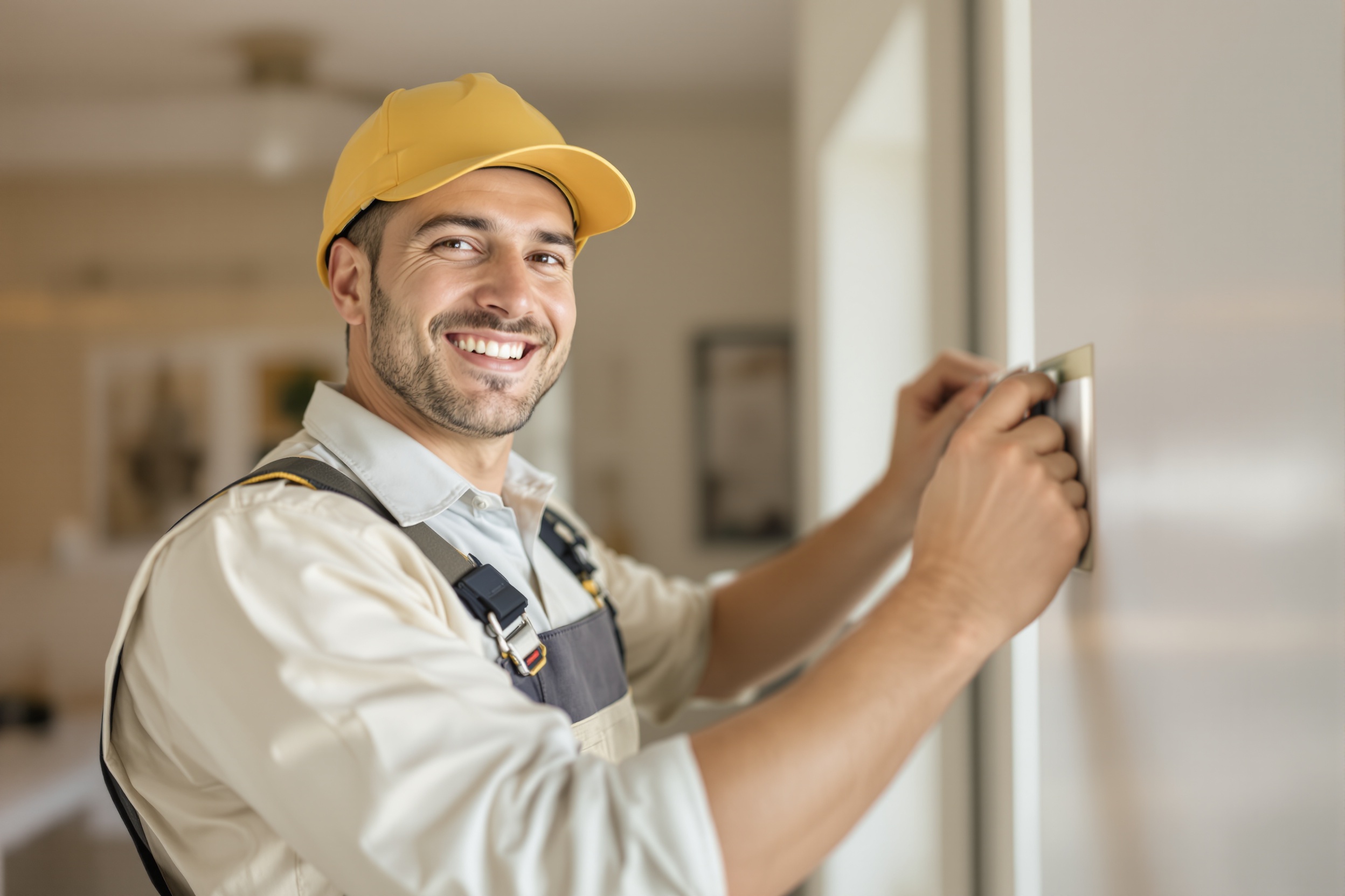 Professional electrician