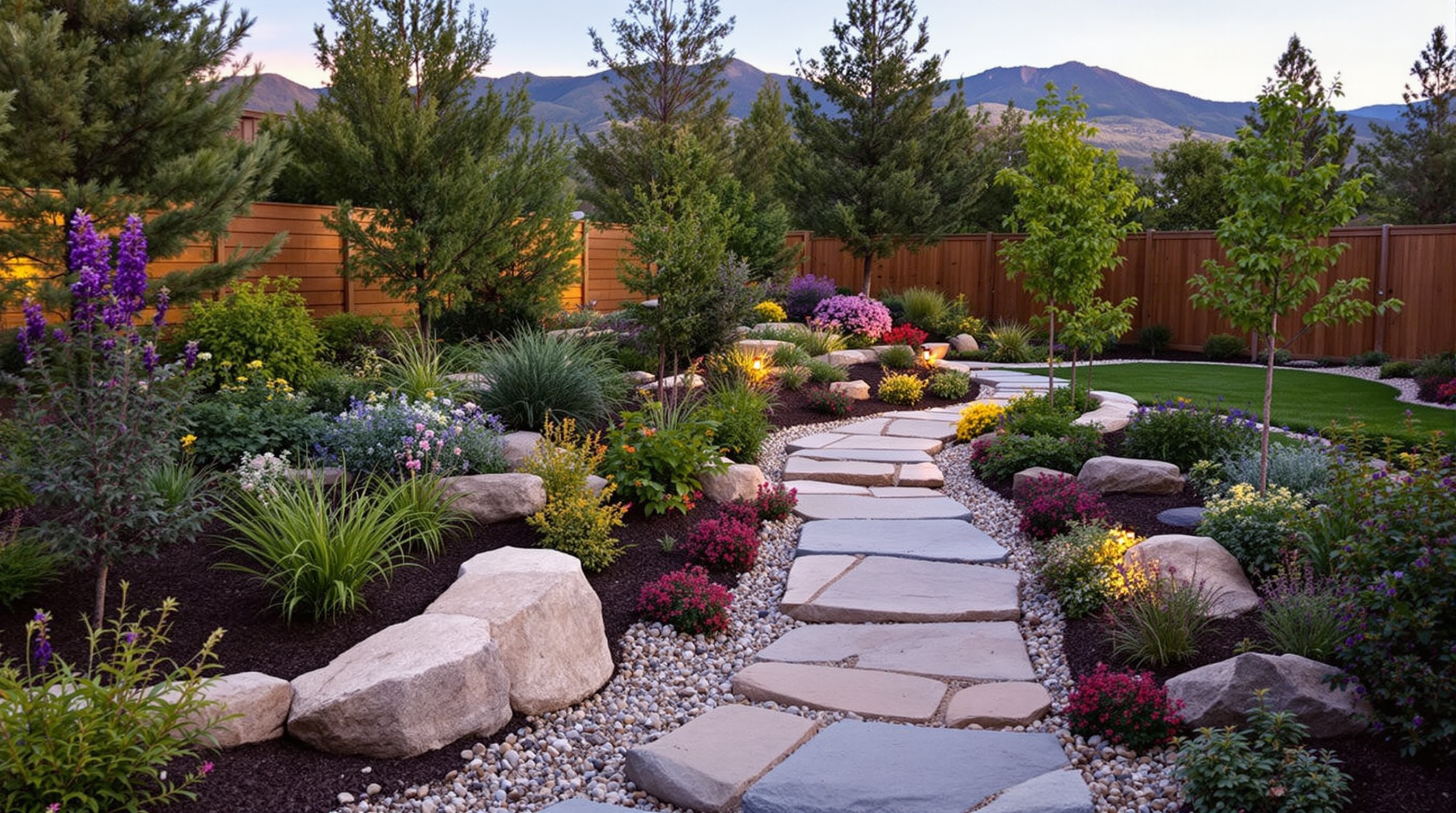 Custom landscaping design Colorado Springs