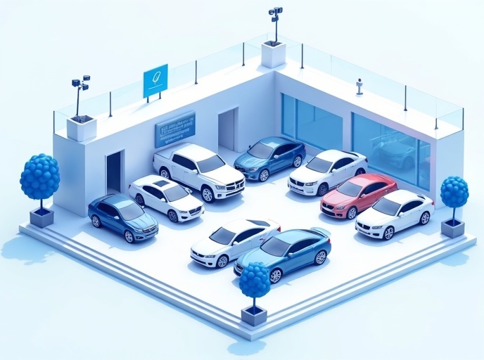 Dealership illustration