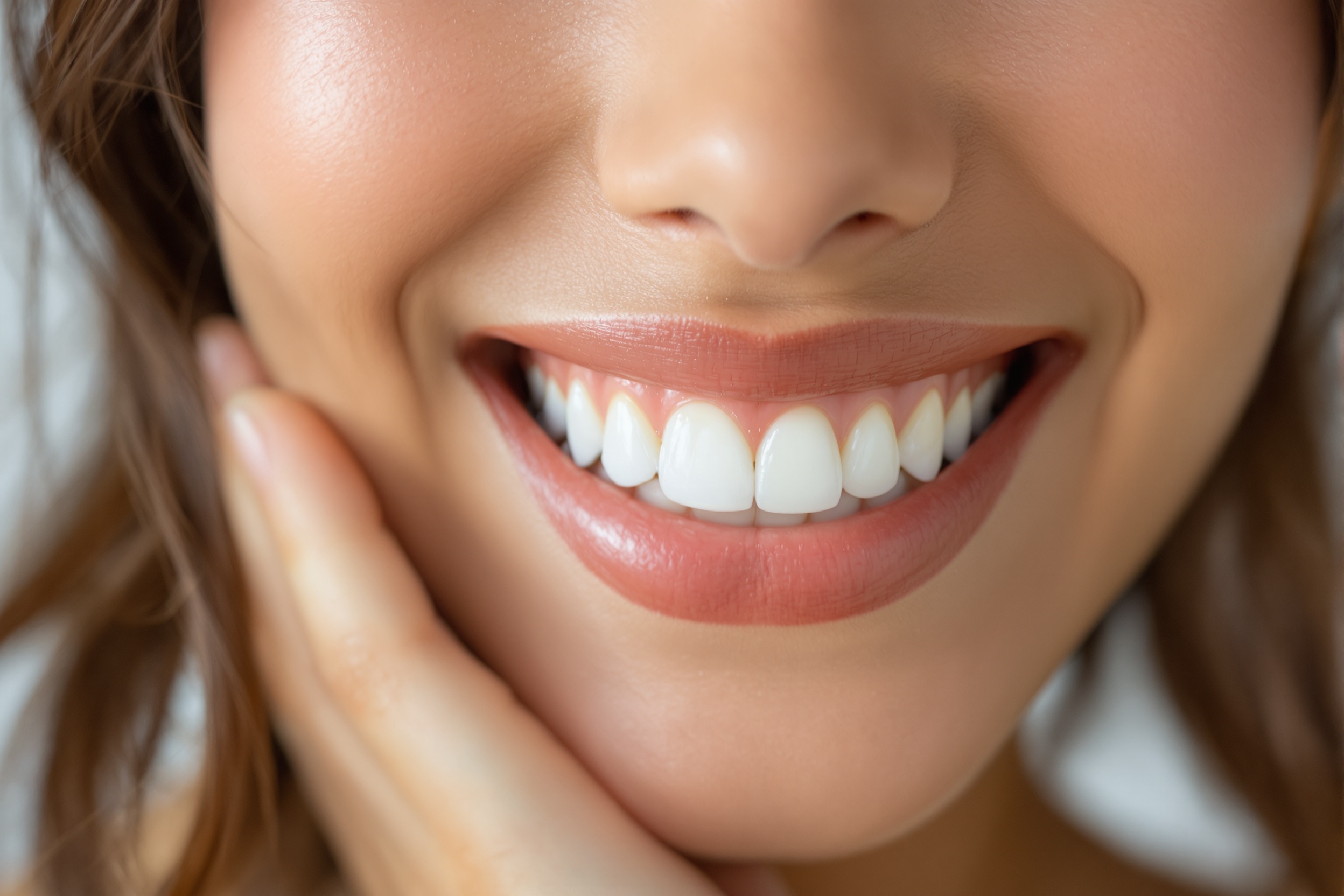 その日に実感できる白さ