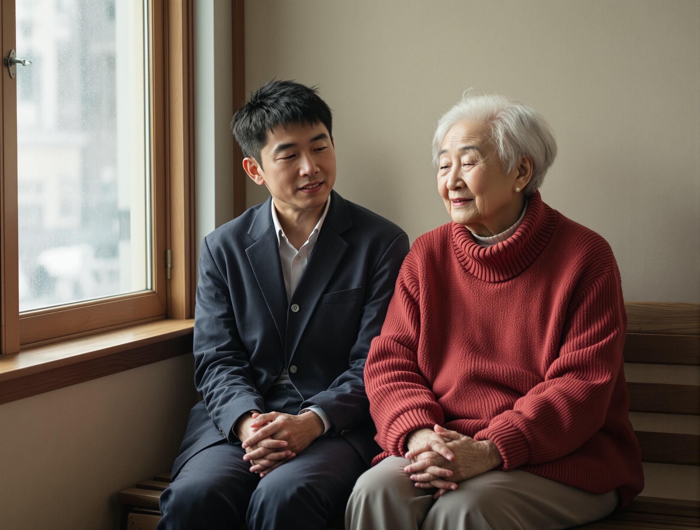 가족의 조용한 순간