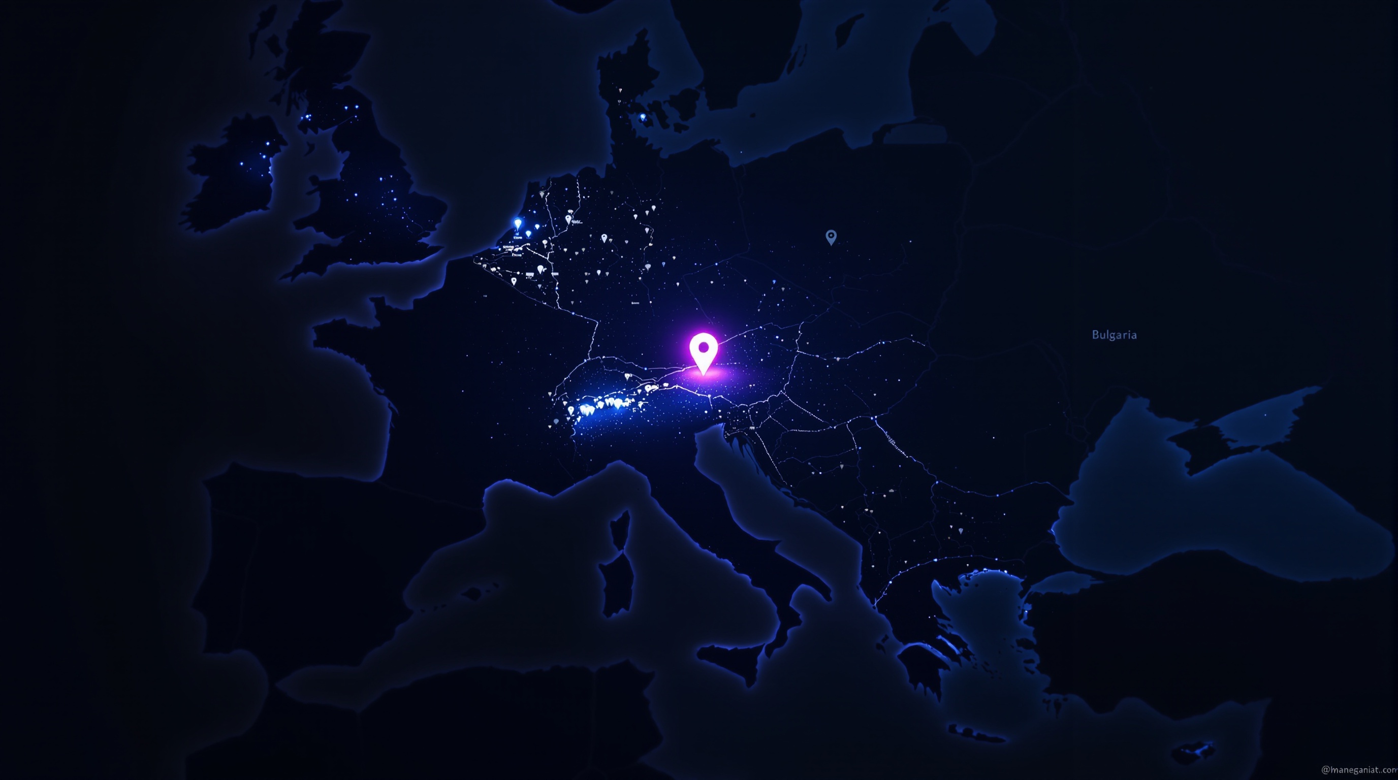 Location in Lom, Bulgaria