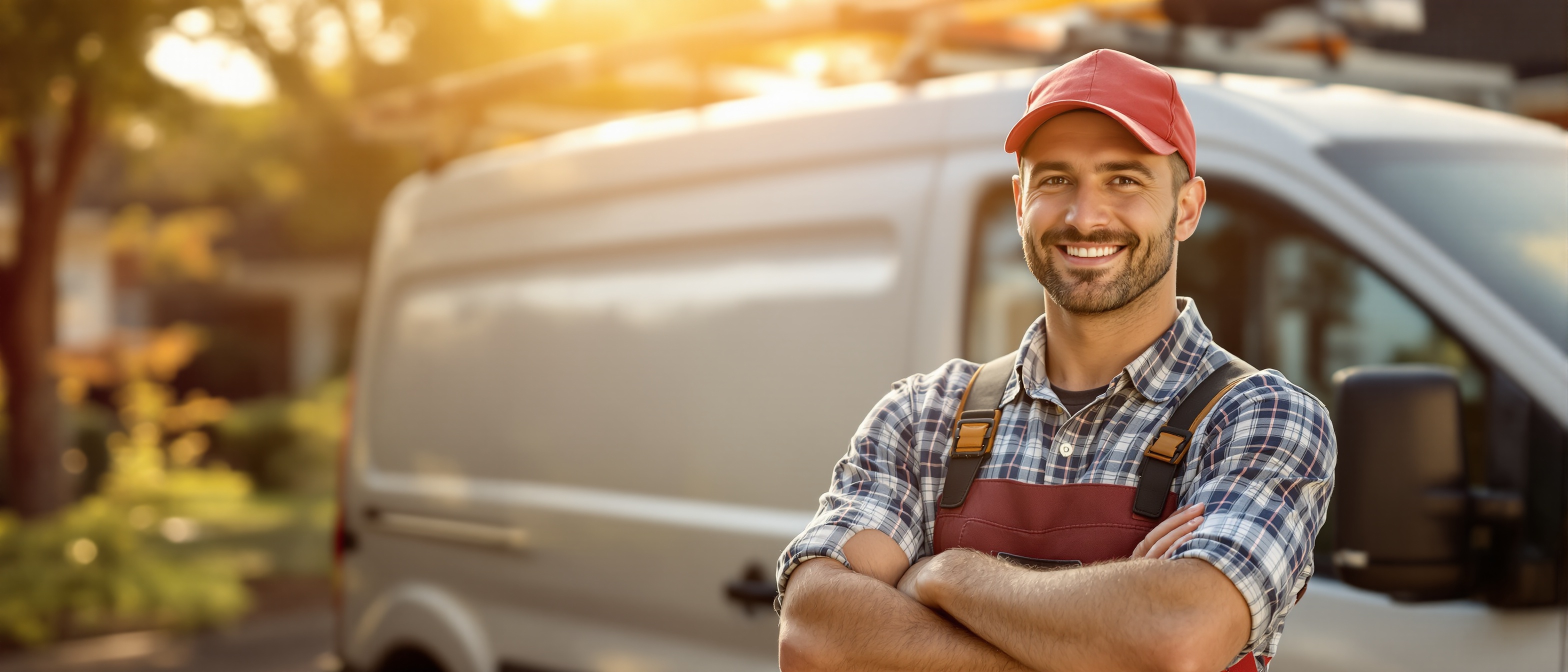 Small business owner getting more calls with a professional website