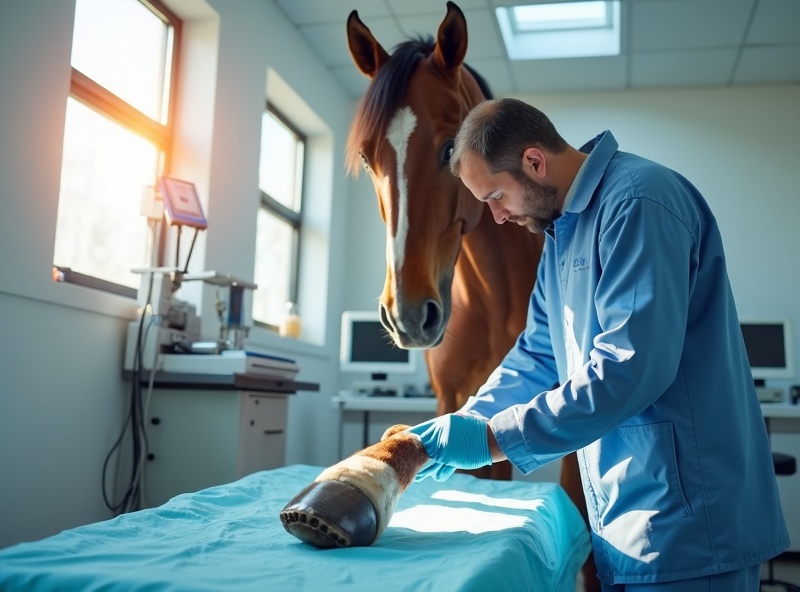 CryoStride equine cryotherapy treatment