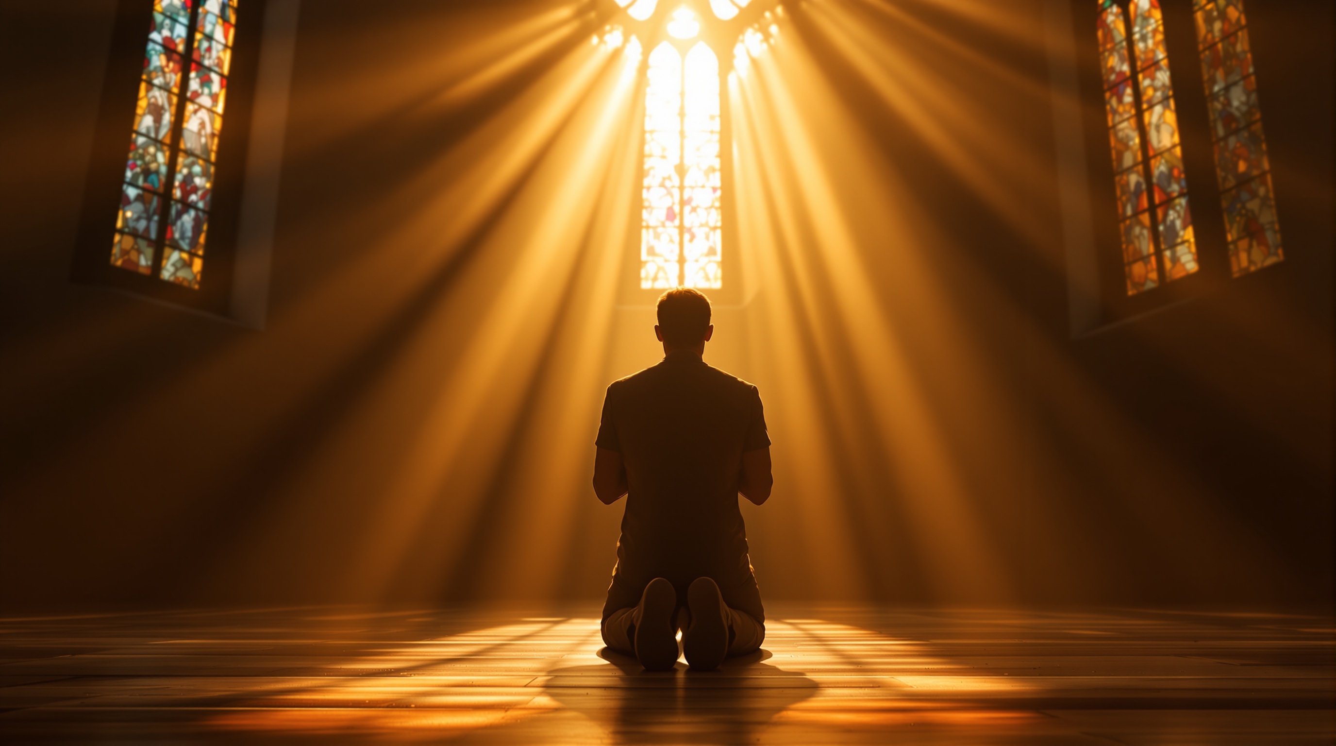 Prayers for Strength - person praying