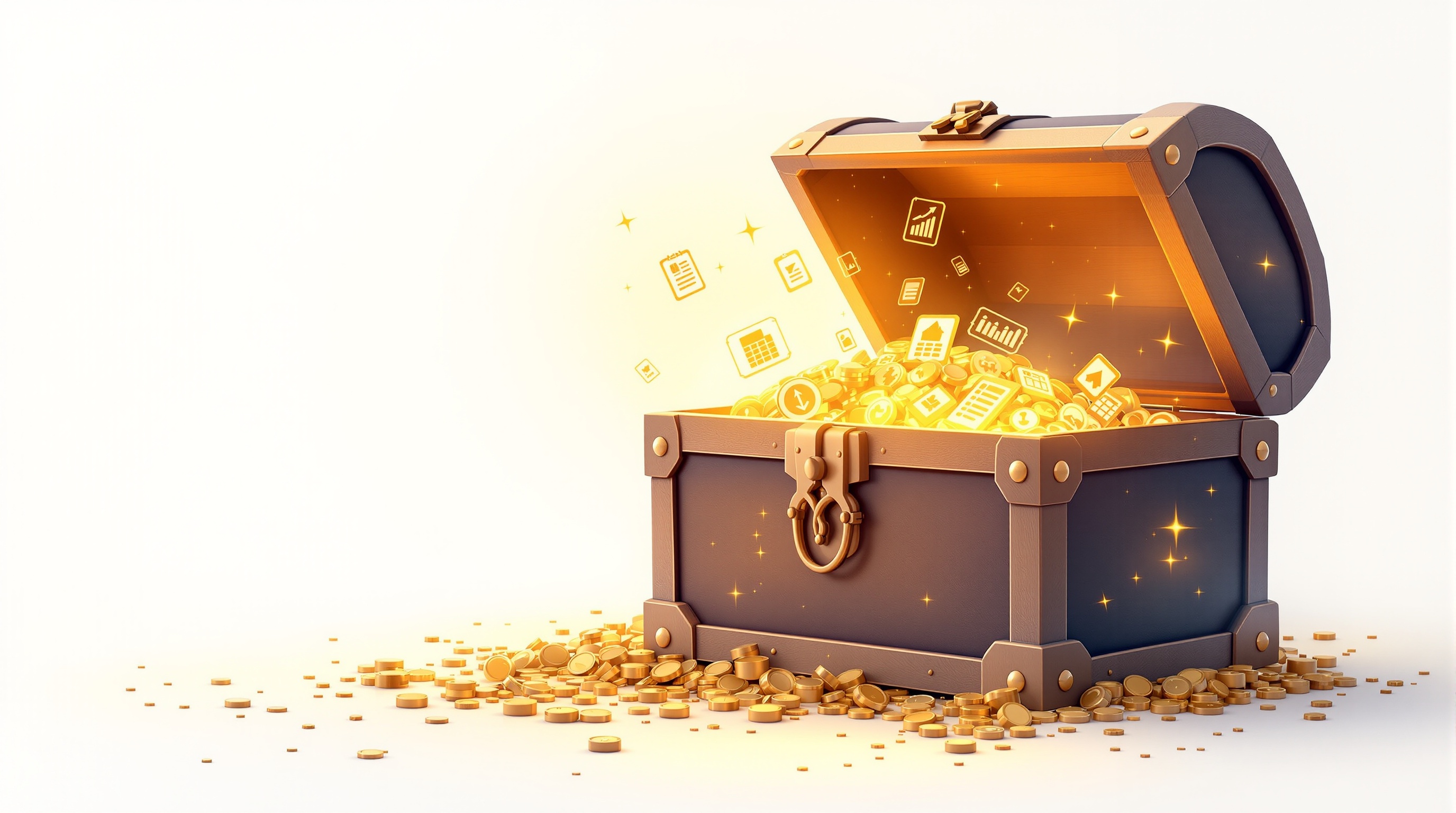Hidden features treasure concept for litbuy spreadsheet