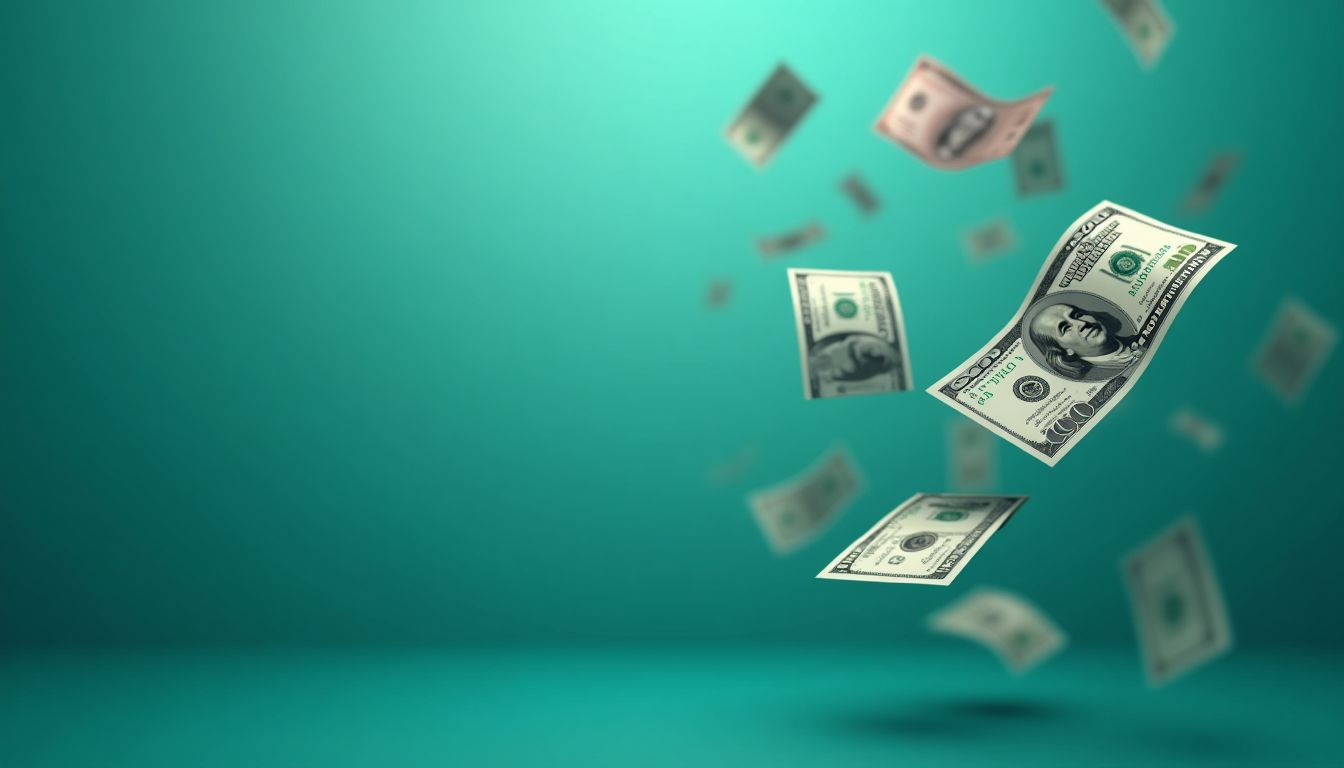 Peso Dollar Exchange Rate Background